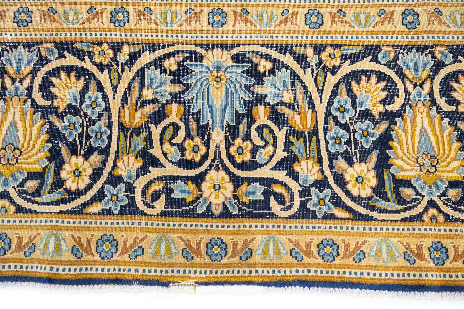 9'9x12'11 Hand Knotted Floral Traditional Wool Oriental Rug - Image 18
