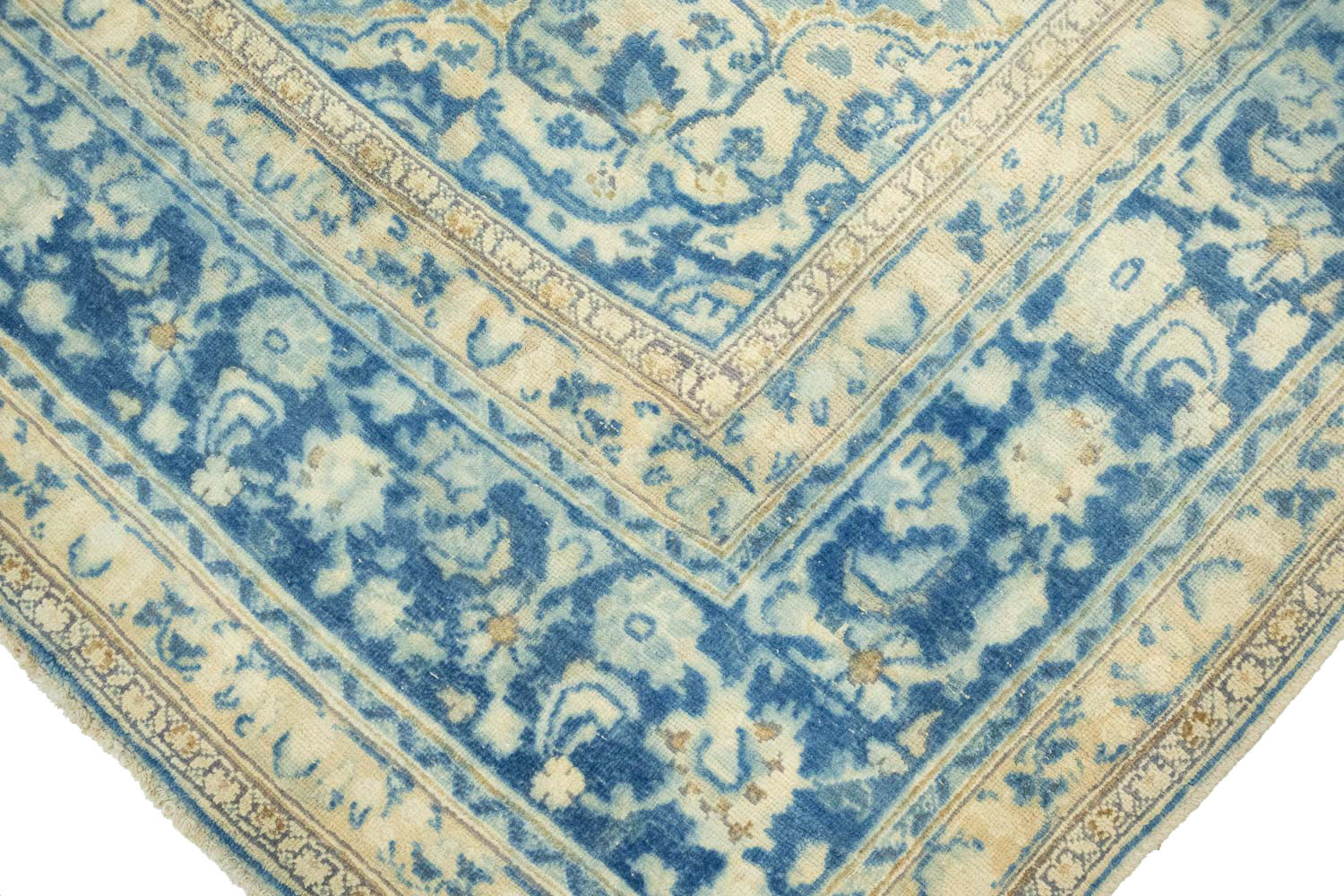 9'9x12'8 Hand Knotted Floral Traditional Wool Oriental Rug - Image 14