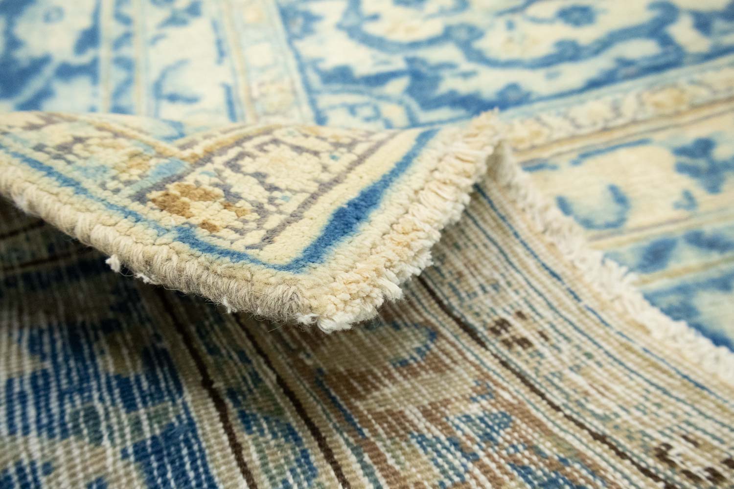 9'9x12'8 Hand Knotted Floral Traditional Wool Oriental Rug - Image 15