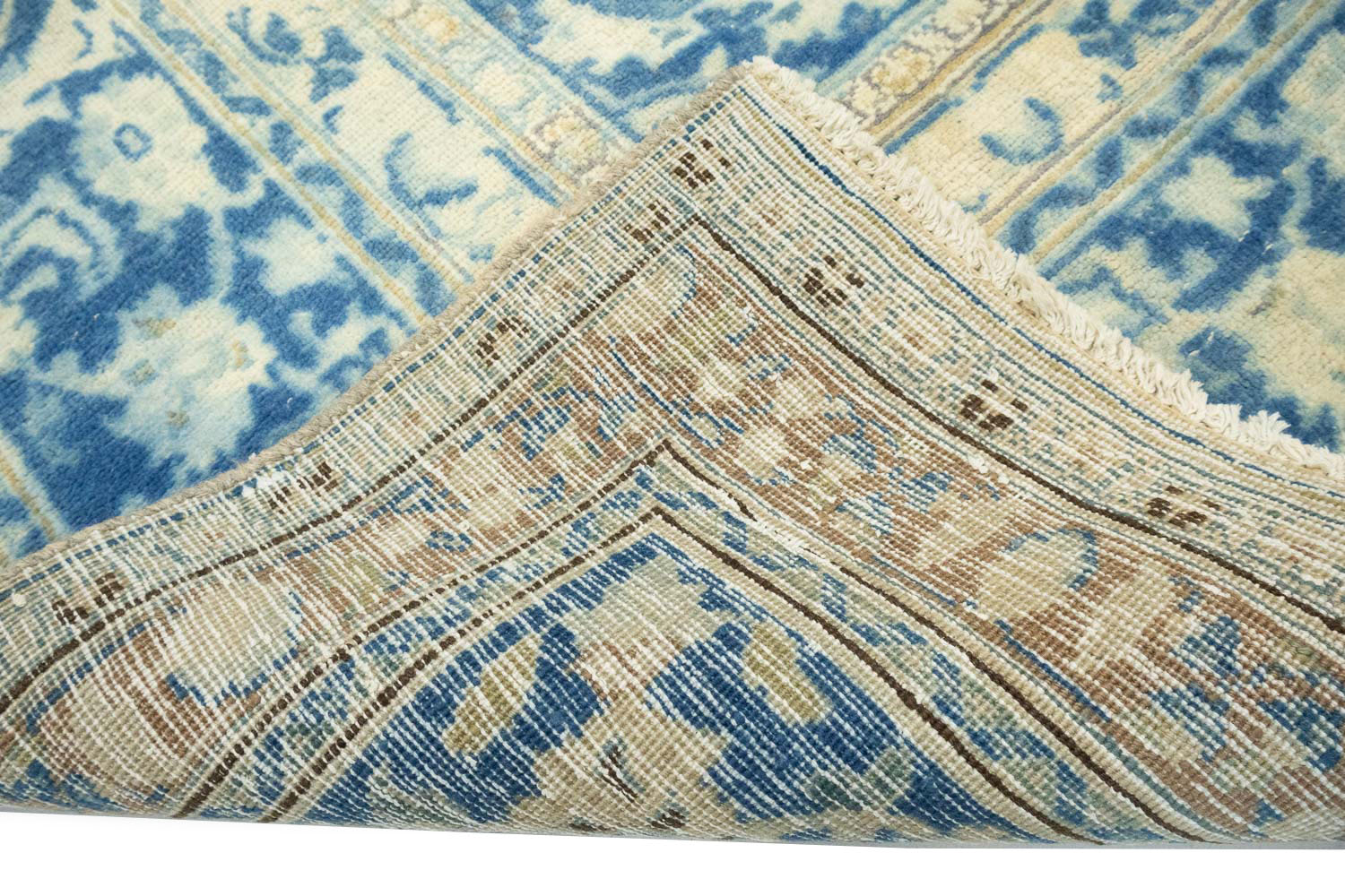9'9x12'8 Hand Knotted Floral Traditional Wool Oriental Rug - Image 16