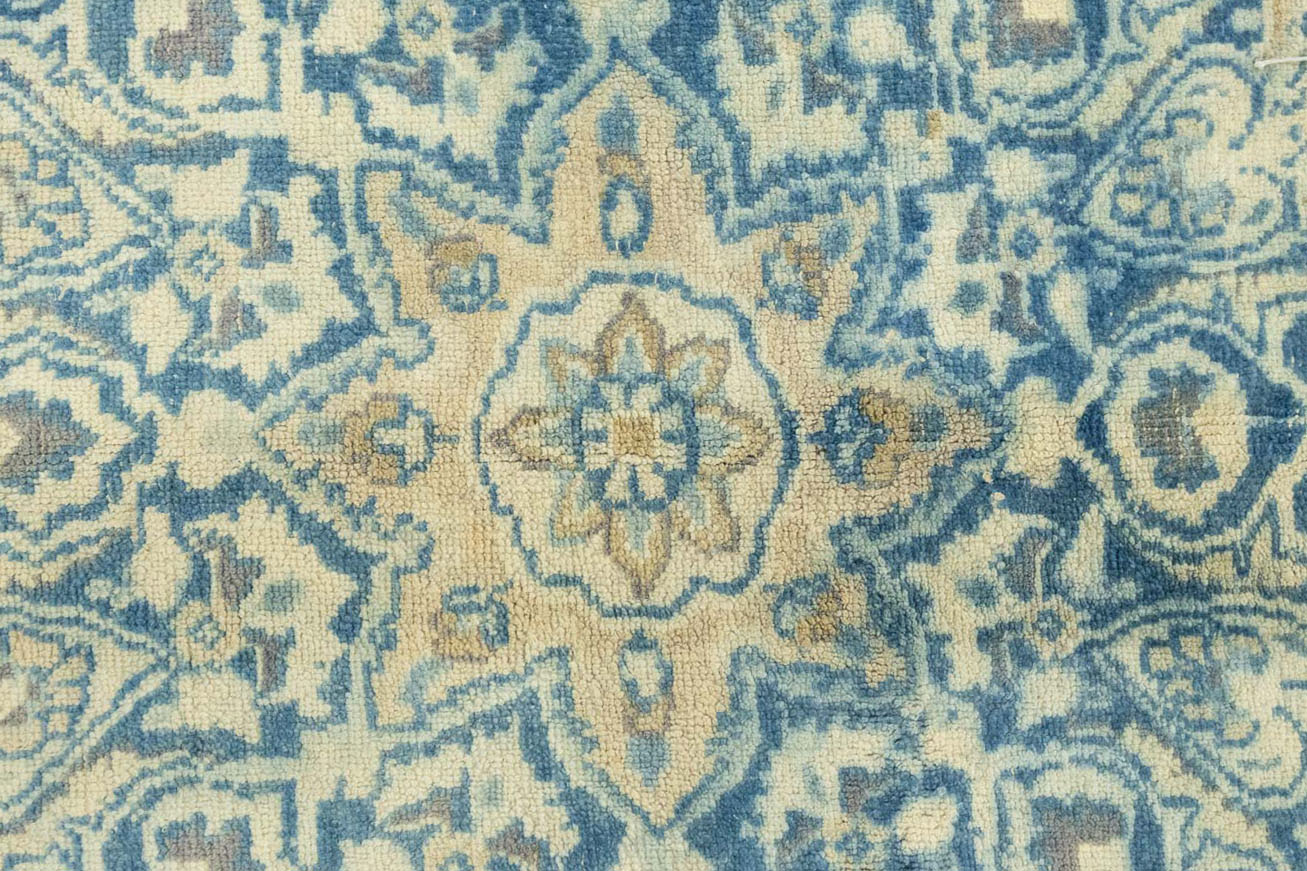 9'9x12'8 Hand Knotted Floral Traditional Wool Oriental Rug - Image 9
