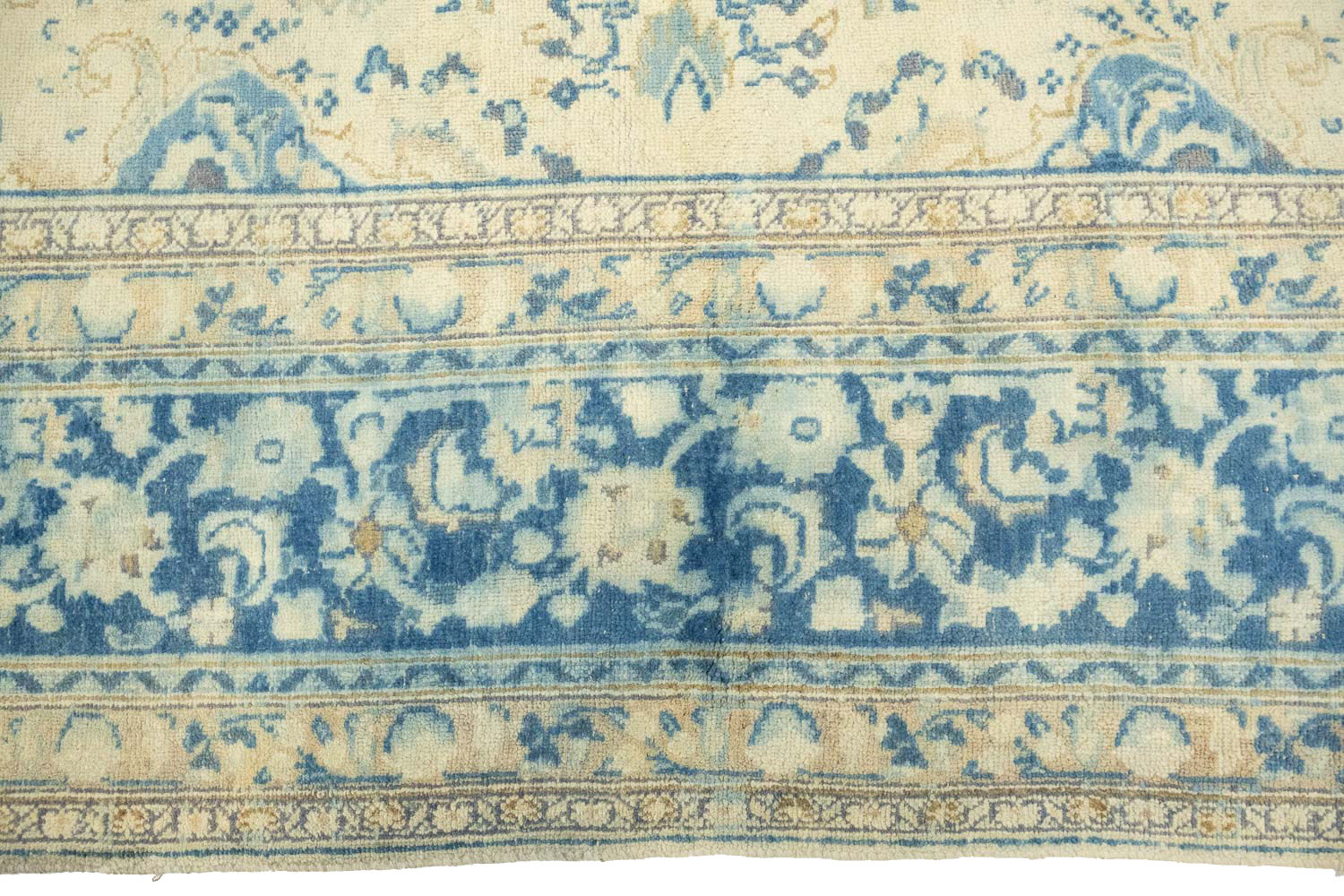 9'9x12'8 Hand Knotted Floral Traditional Wool Oriental Rug - Image 10