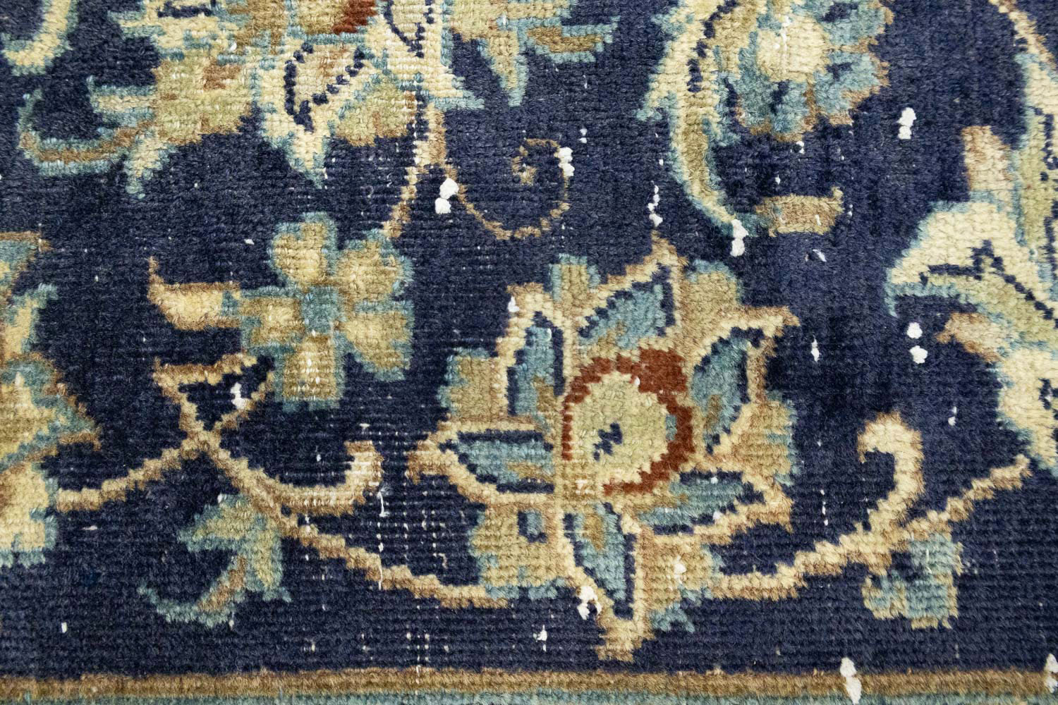 6'9x10'2 Hand Knotted Floral Traditional Wool Oriental Rug - Image 12