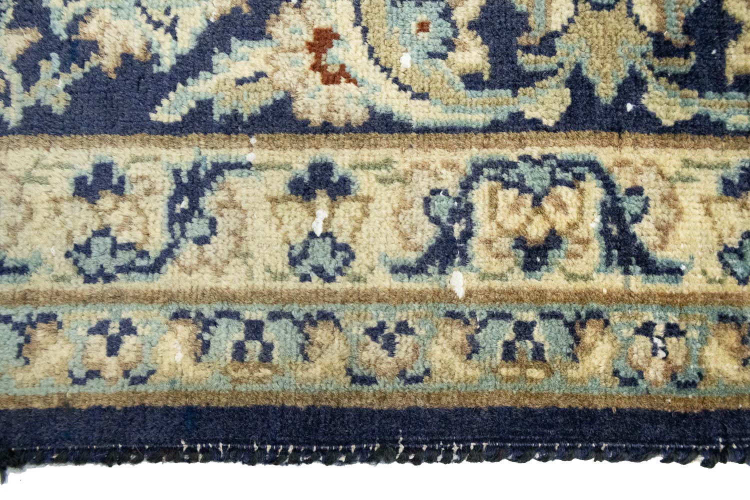 6'9x10'2 Hand Knotted Floral Traditional Wool Oriental Rug - Image 15