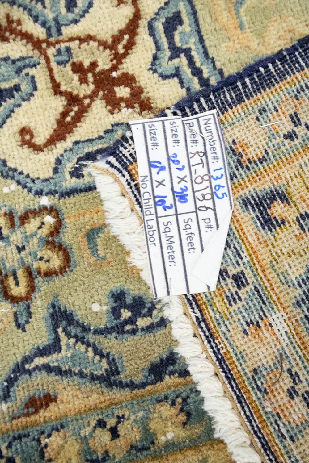 6'9x10'2 Hand Knotted Floral Traditional Wool Oriental Rug - Image 18