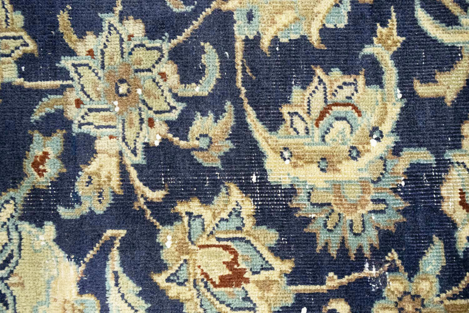 6'9x10'2 Hand Knotted Floral Traditional Wool Oriental Rug - Image 10
