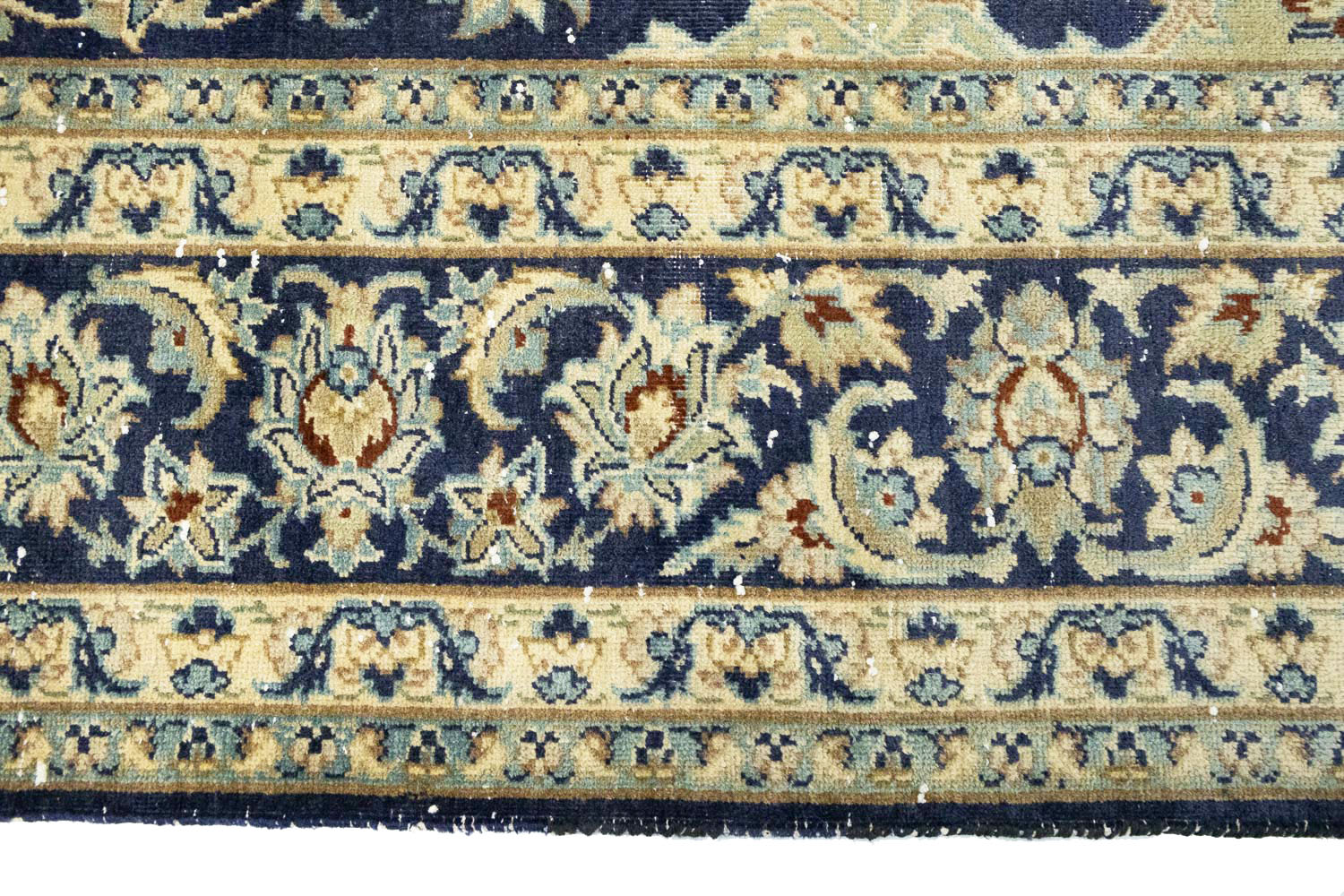 6'9x10'2 Hand Knotted Floral Traditional Wool Oriental Rug - Image 11