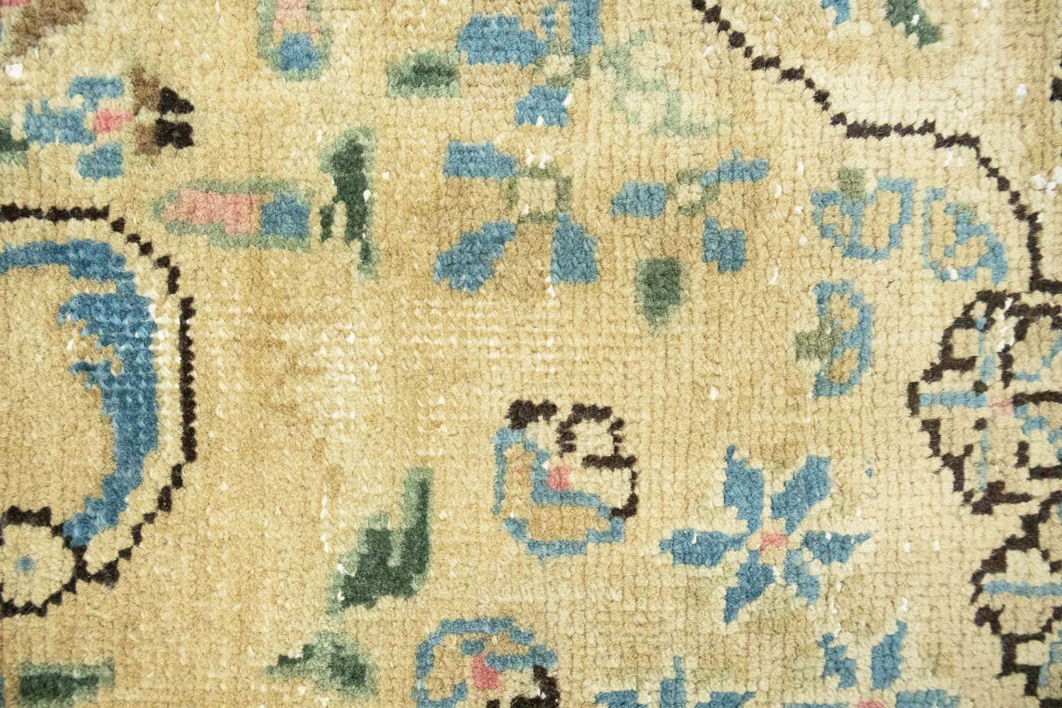 6'5x9'6 Hand Knotted Floral Traditional Wool Oriental Rug - Image 14