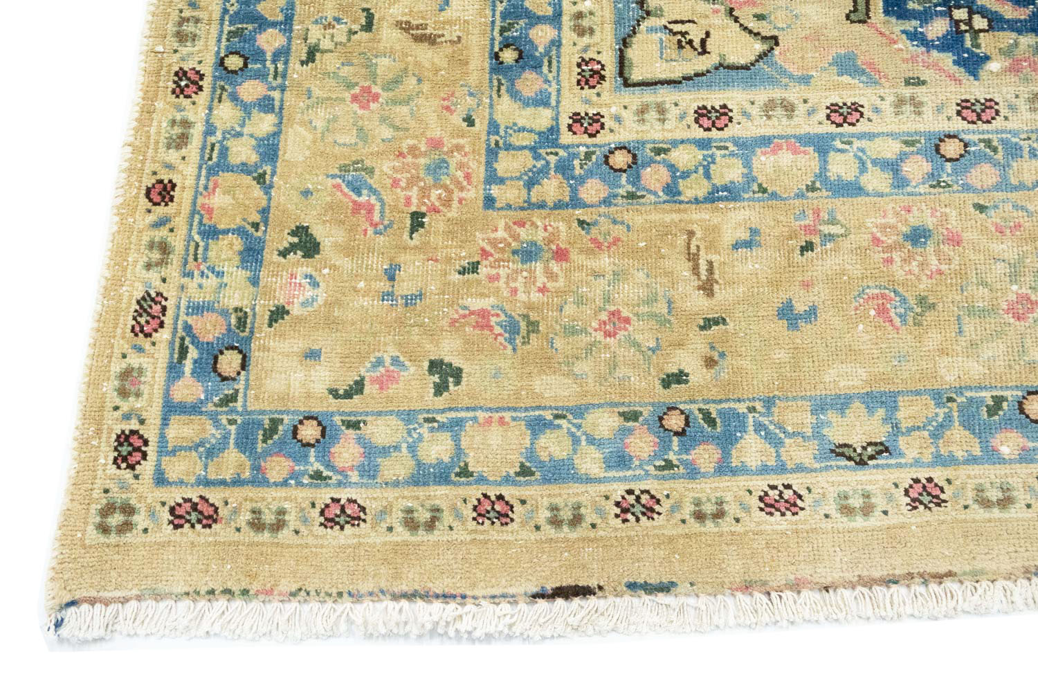 6'5x9'6 Hand Knotted Floral Traditional Wool Oriental Rug - Image 15