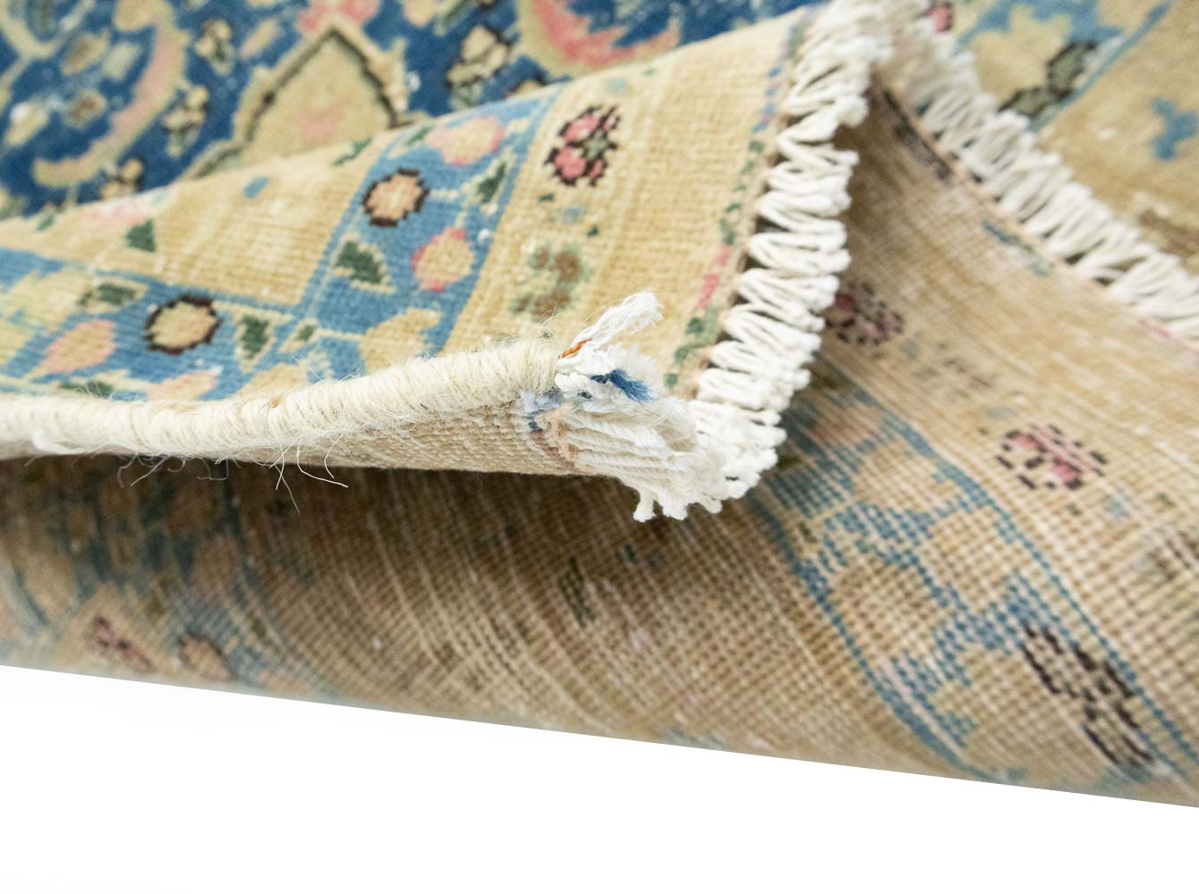 6'5x9'6 Hand Knotted Floral Traditional Wool Oriental Rug - Image 16