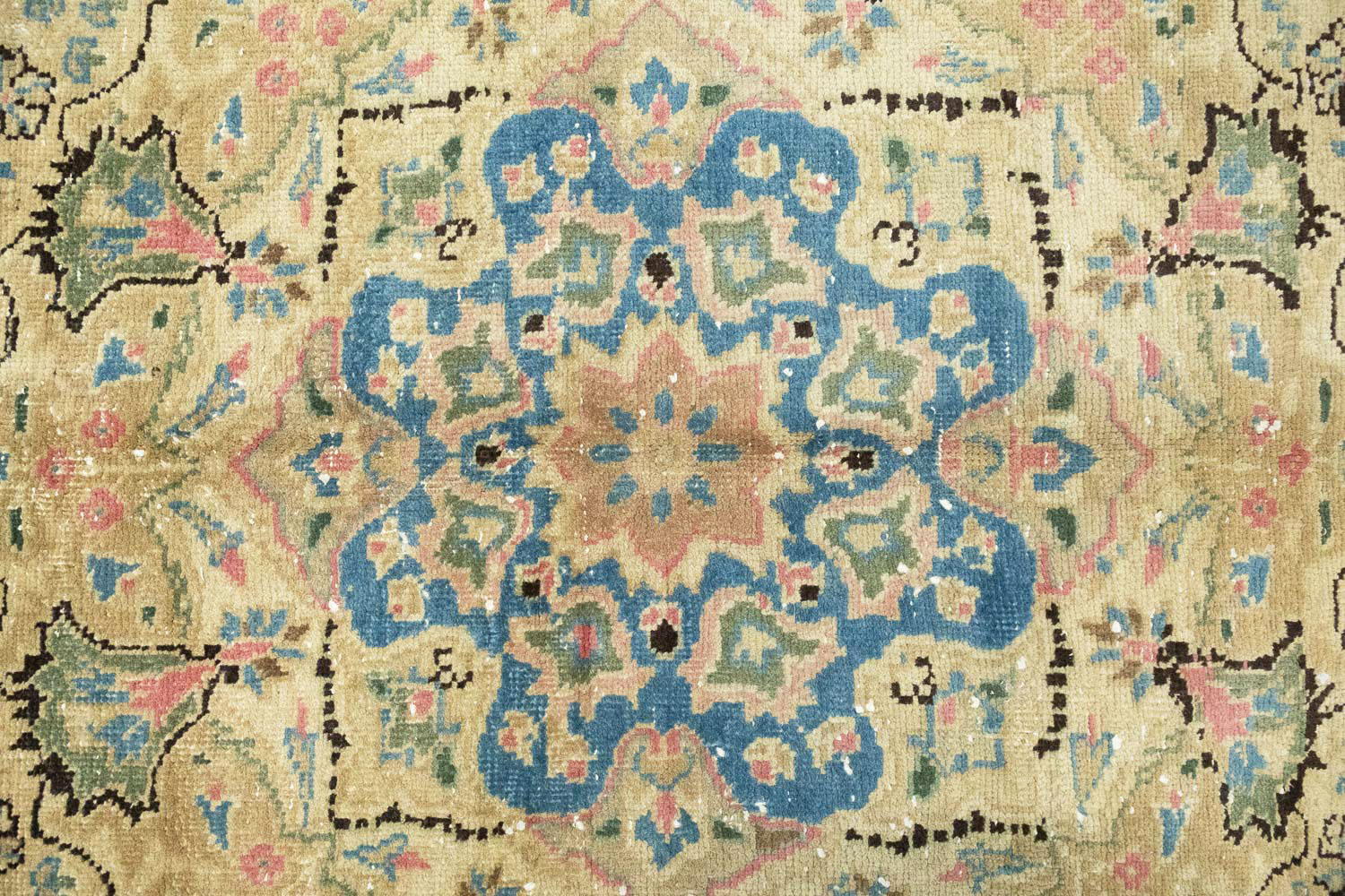 6'5x9'6 Hand Knotted Floral Traditional Wool Oriental Rug - Image 8