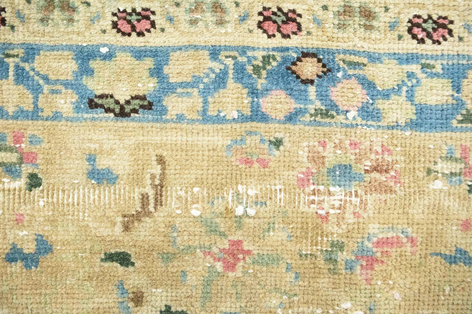 6'5x9'6 Hand Knotted Floral Traditional Wool Oriental Rug - Image 10