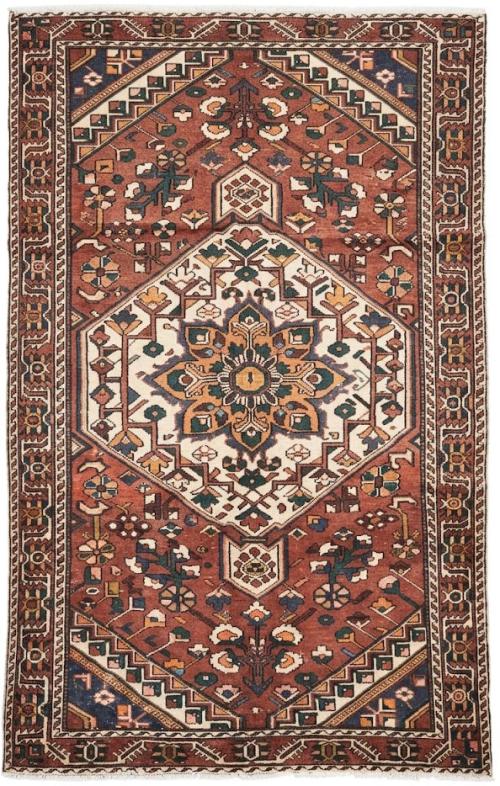 6'3x9'5 Hand Knotted Floral Traditional Wool Oriental Rug