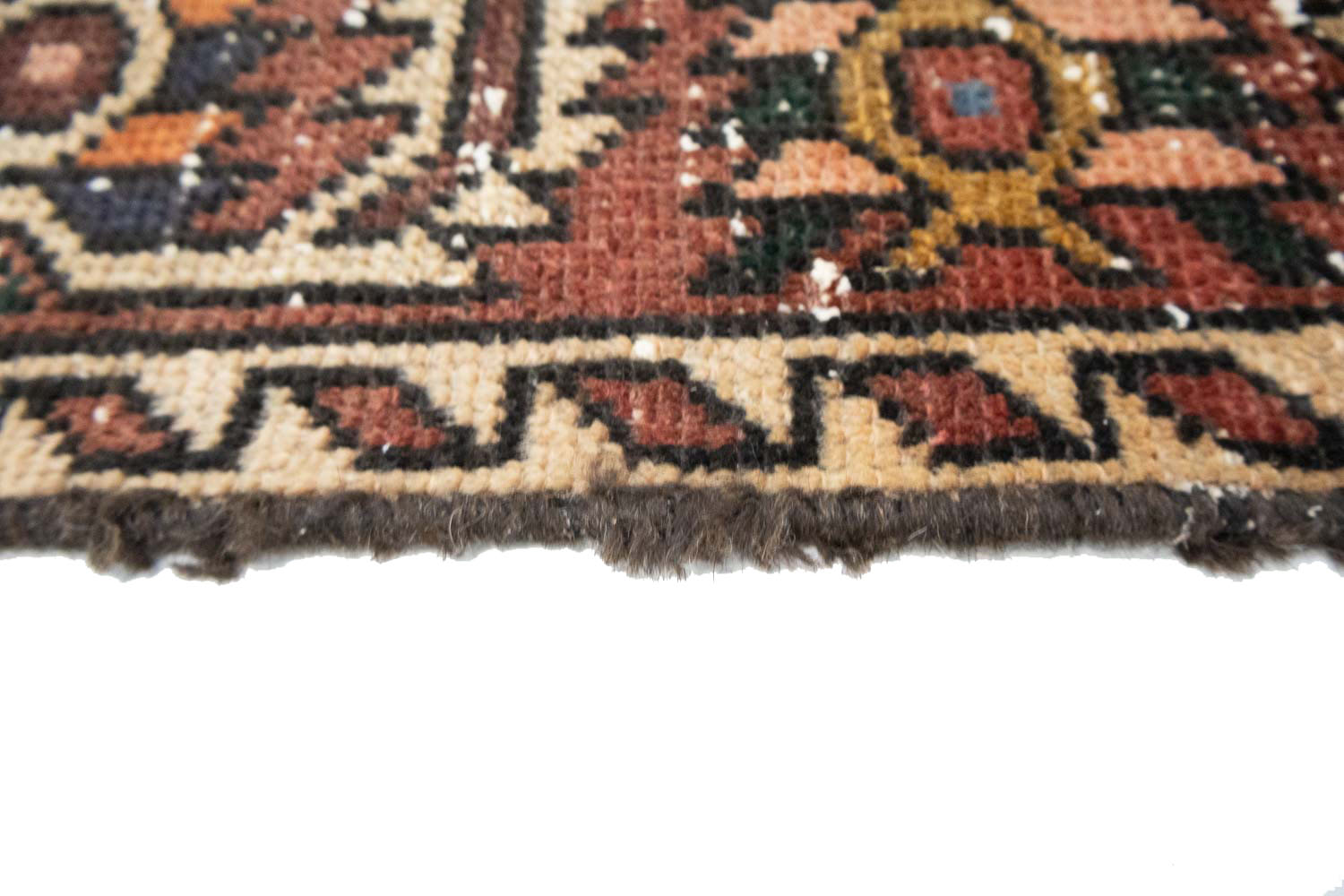 6'3x9'5 Hand Knotted Floral Traditional Wool Oriental Rug - Image 17