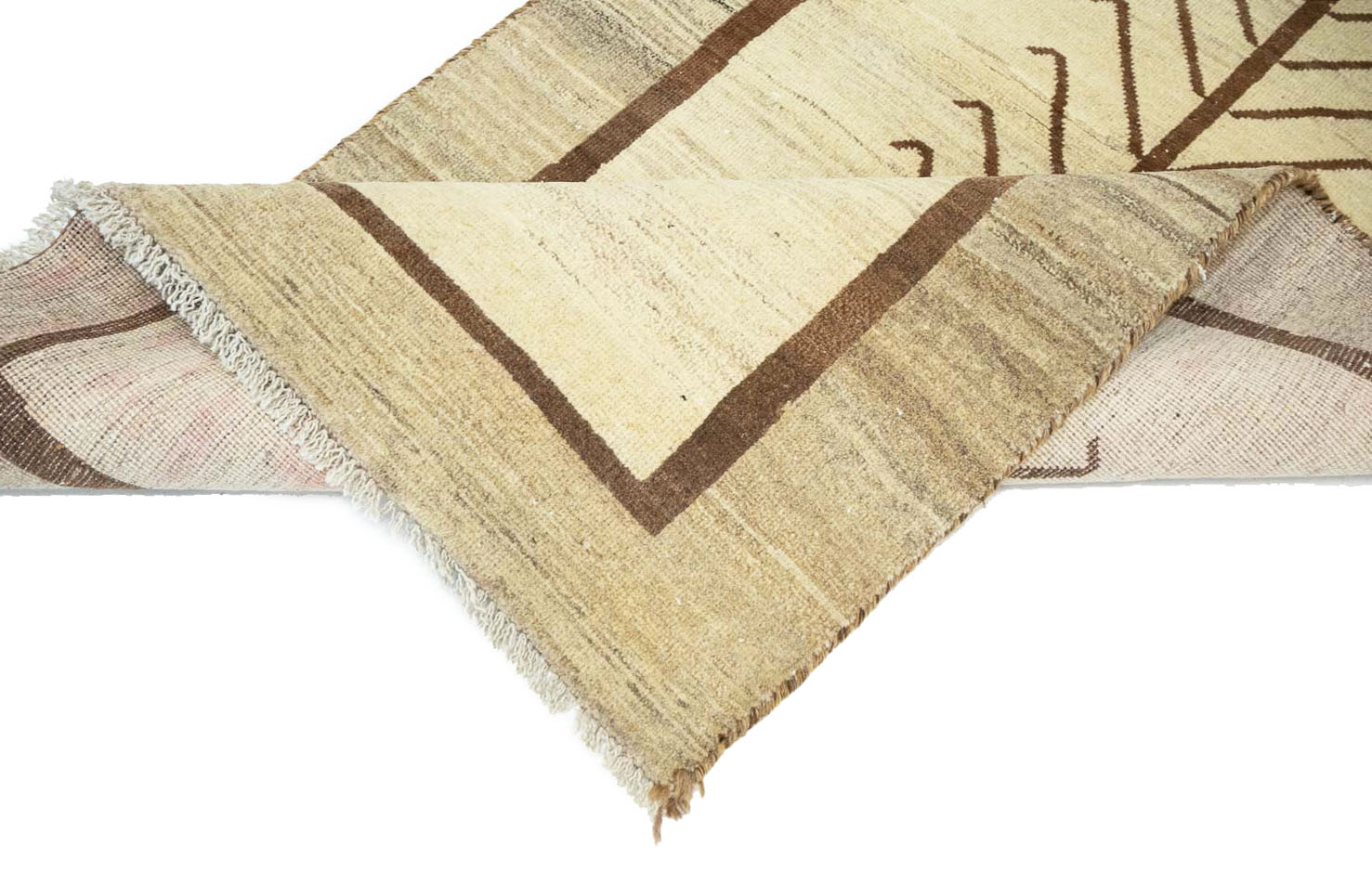 3'1x6'1 Hand Knotted Tribal Bordered Wool Oriental Rug - Image 12