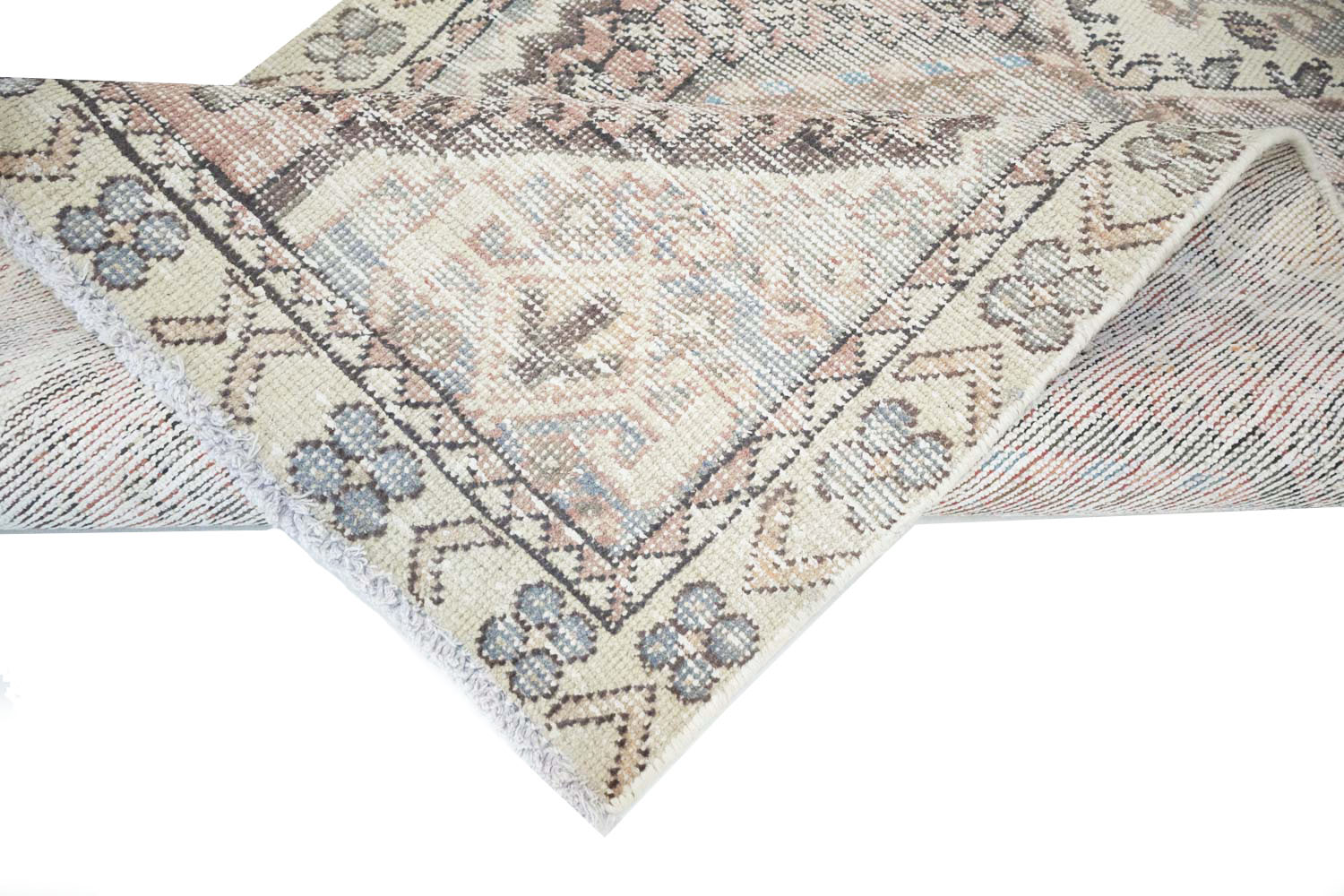 3'0x5'0 Hand Knotted Floral Traditional Wool Oriental Rug - Image 14