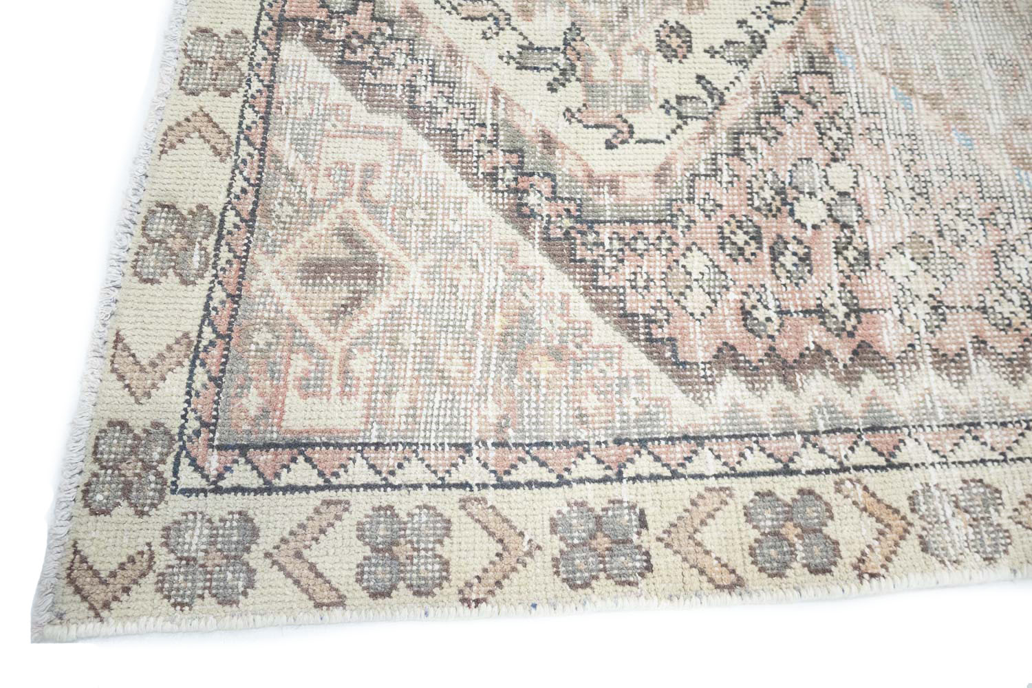 3'0x5'0 Hand Knotted Floral Traditional Wool Oriental Rug - Image 10