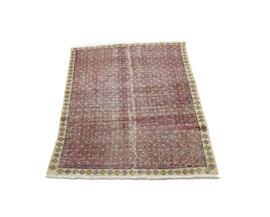 3'1x4'8 Hand Knotted Floral Traditional Wool Oriental Rug - Image 3