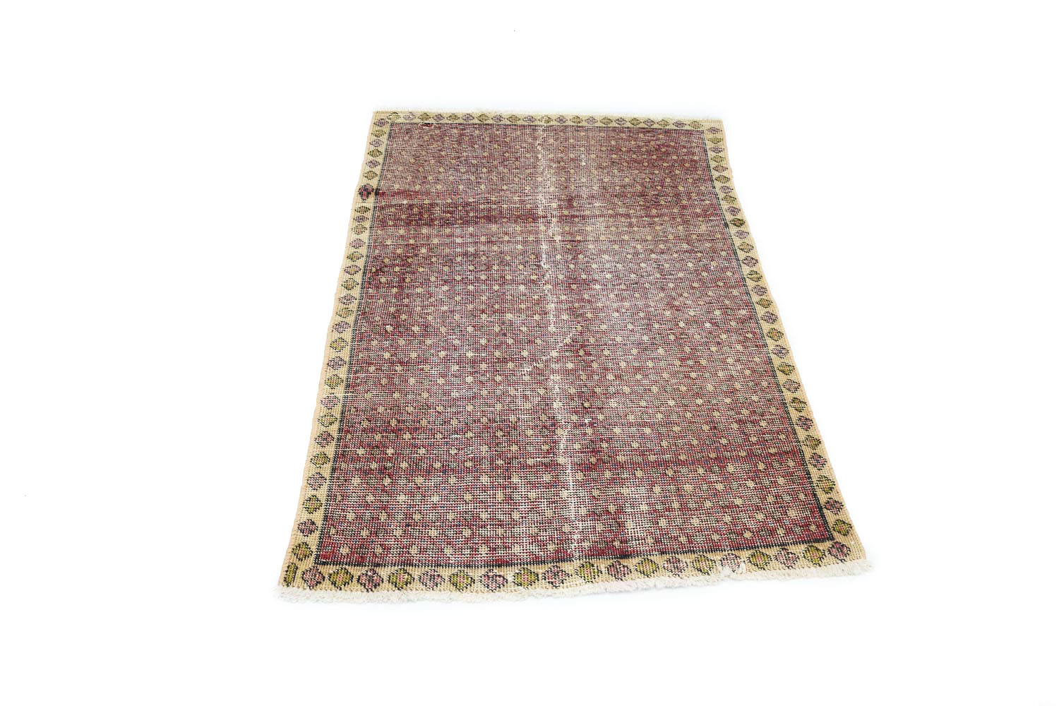 3'1x4'8 Hand Knotted Floral Traditional Wool Oriental Rug - Image 12