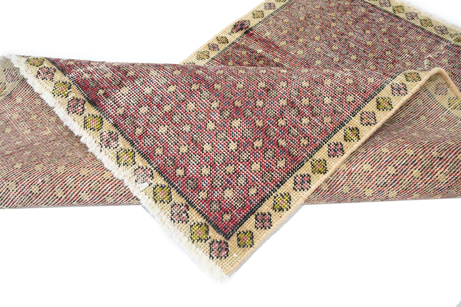 3'1x4'8 Hand Knotted Floral Traditional Wool Oriental Rug - Image 14