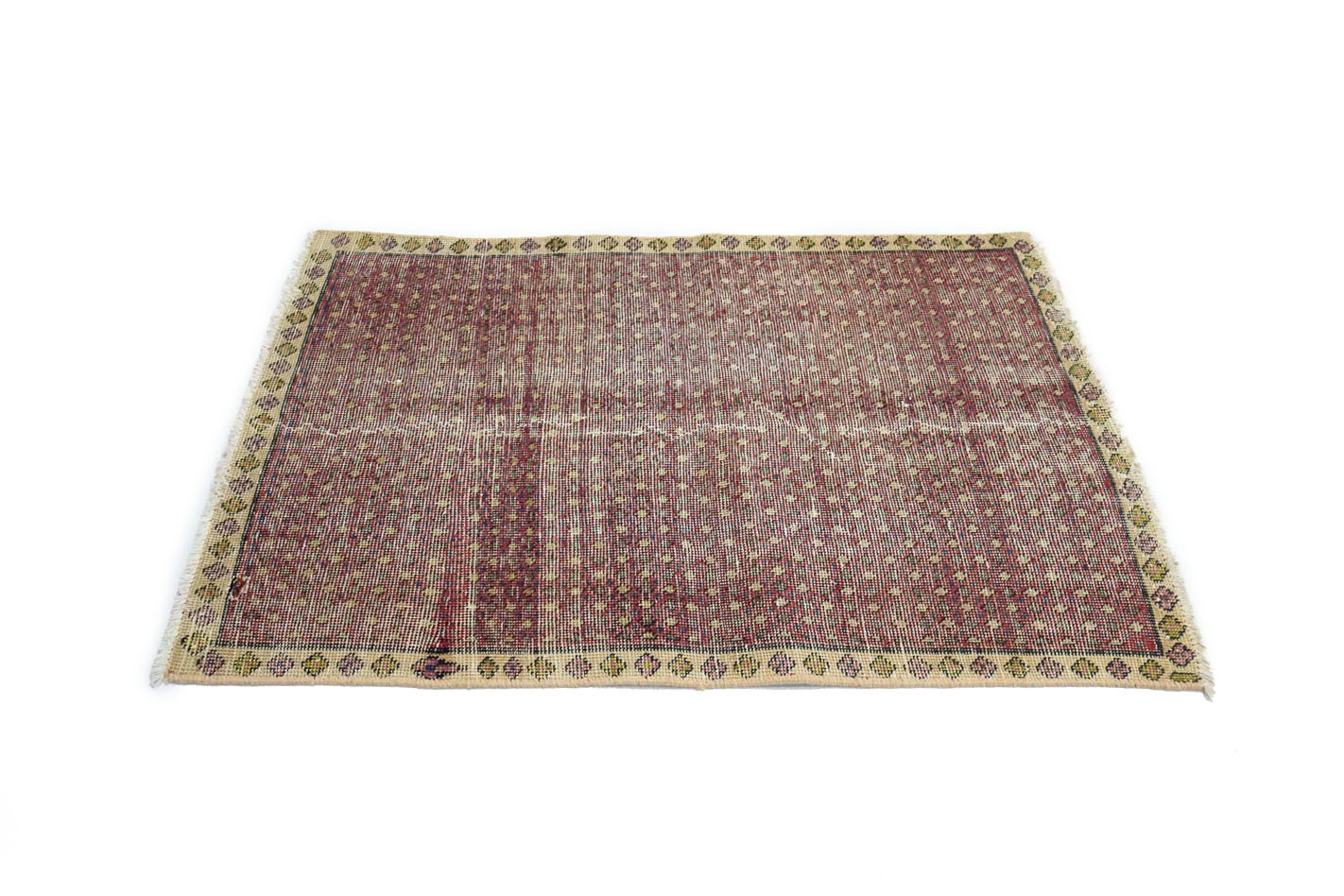 3'1x4'8 Hand Knotted Floral Traditional Wool Oriental Rug - Image 5