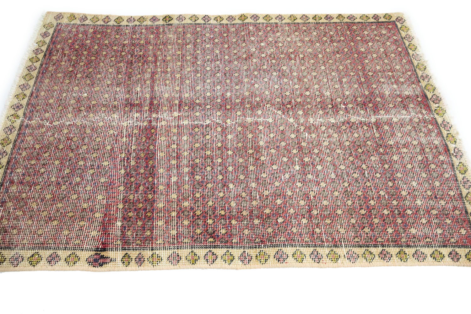3'1x4'8 Hand Knotted Floral Traditional Wool Oriental Rug - Image 6