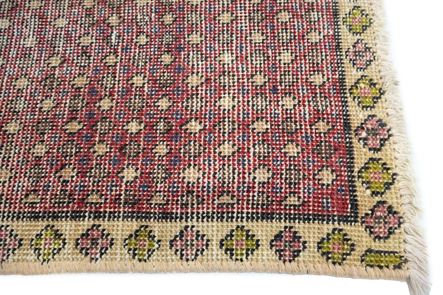3'1x4'8 Hand Knotted Floral Traditional Wool Oriental Rug - Image 11