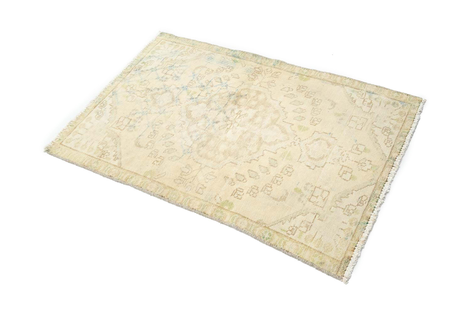 3'0x4'7 Hand Knotted Floral Traditional Wool Oriental Rug - Image 5