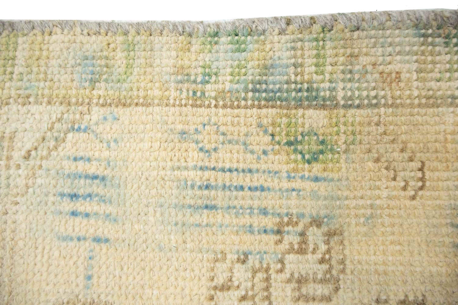 3'0x4'7 Hand Knotted Floral Traditional Wool Oriental Rug - Image 11