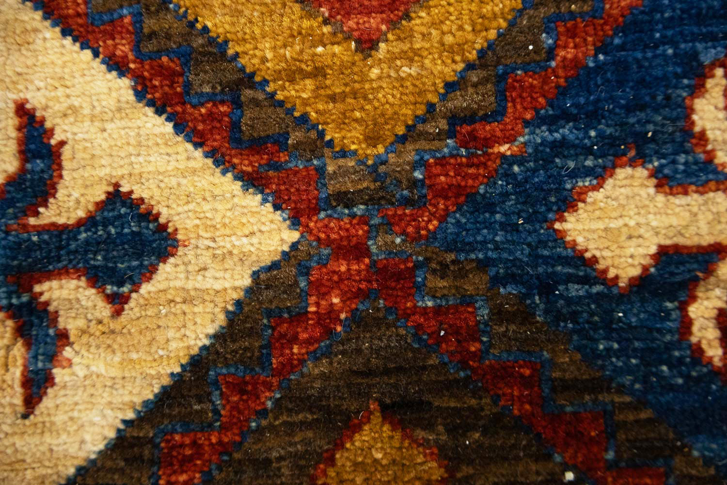 8'6x9'9 Hand Knotted Tribal Geometric Wool Oriental Rug - Image 11