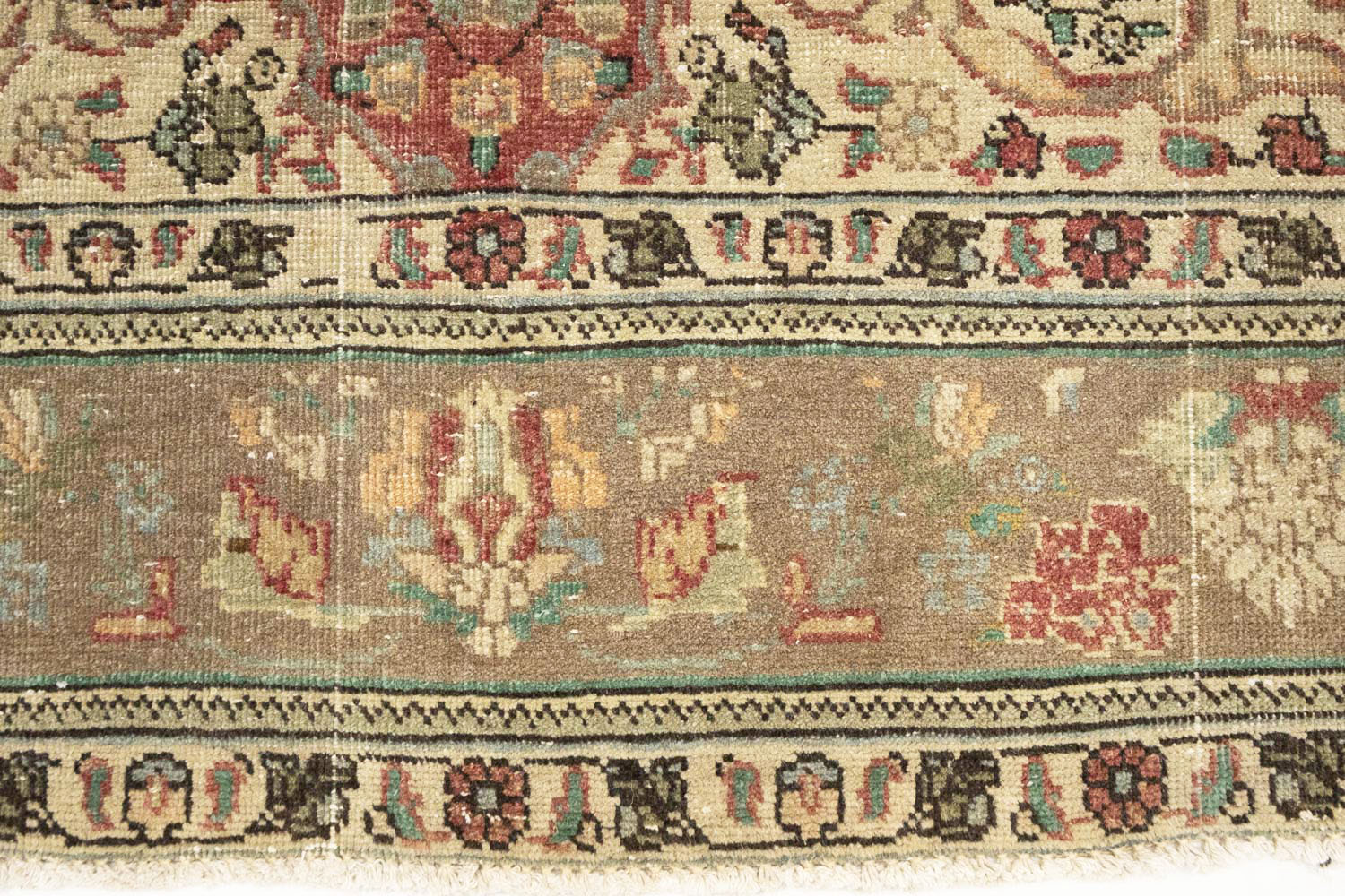6'8x9'9 Hand Knotted Floral Traditional Wool Oriental Rug - Image 12