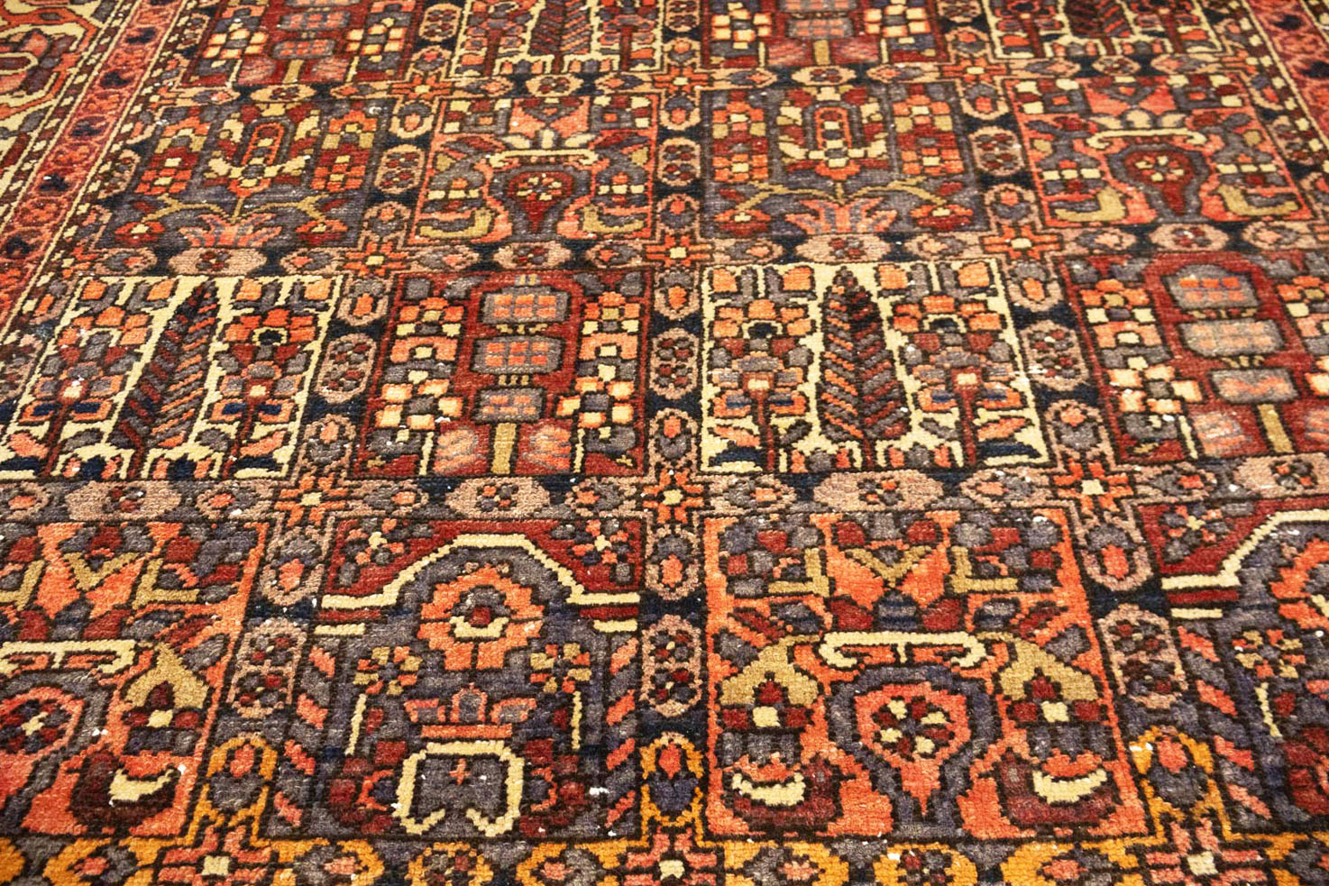 5'1x9'7 Hand Knotted Floral Traditional Wool Oriental Rug - Image 14