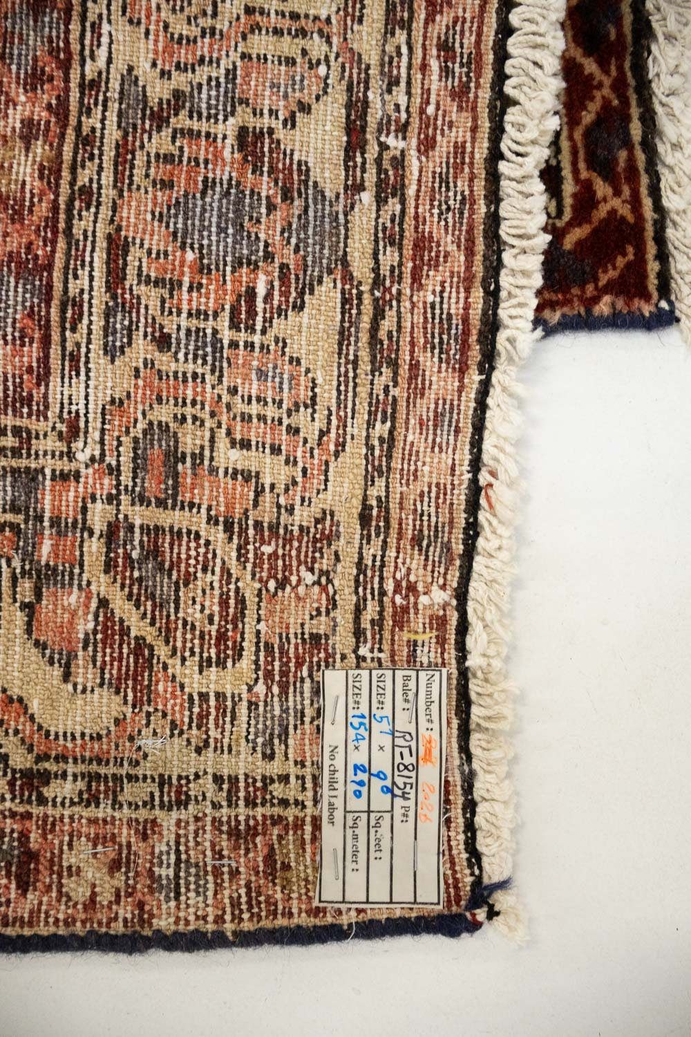 5'1x9'7 Hand Knotted Floral Traditional Wool Oriental Rug - Image 17