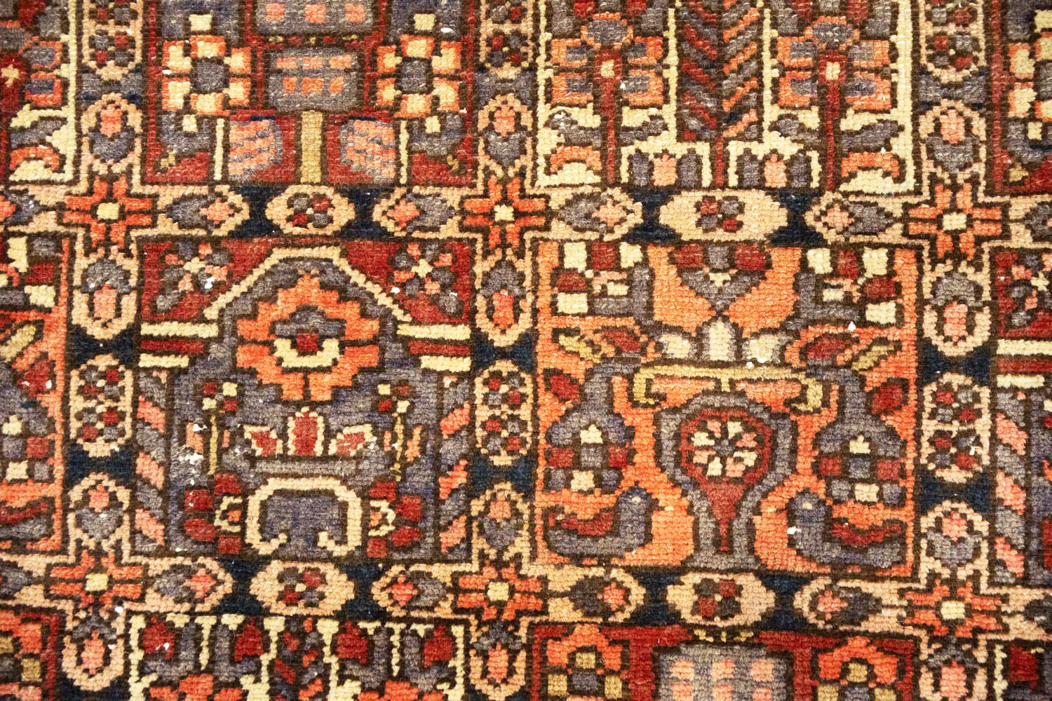 5'1x9'7 Hand Knotted Floral Traditional Wool Oriental Rug - Image 8