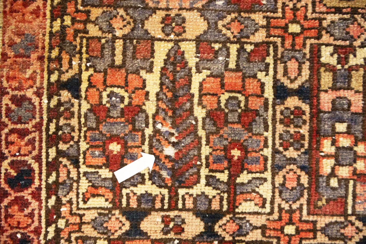 5'1x9'7 Hand Knotted Floral Traditional Wool Oriental Rug - Image 10