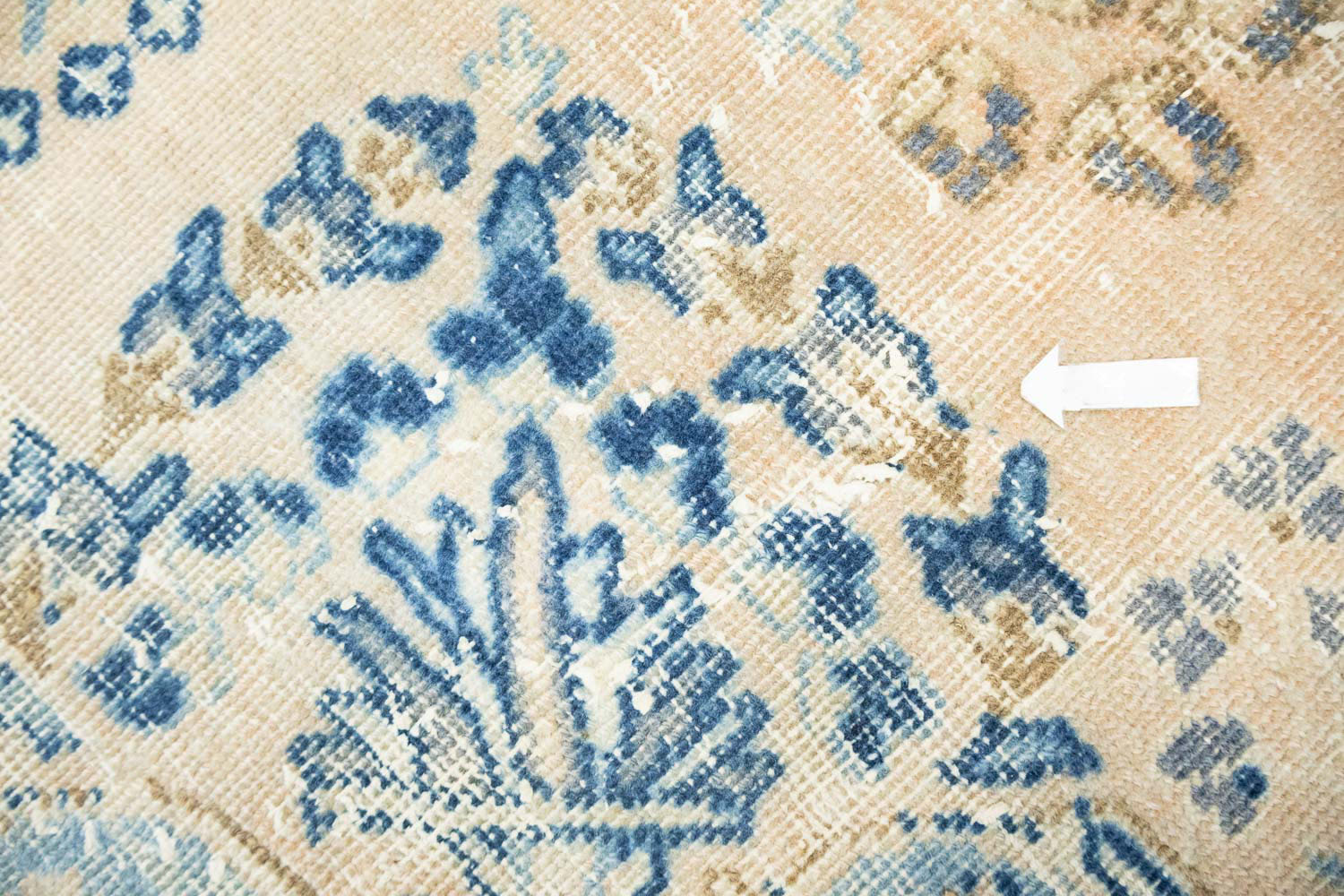 6'2x9'7 Hand Knotted Floral Traditional Wool Oriental Rug - Image 13