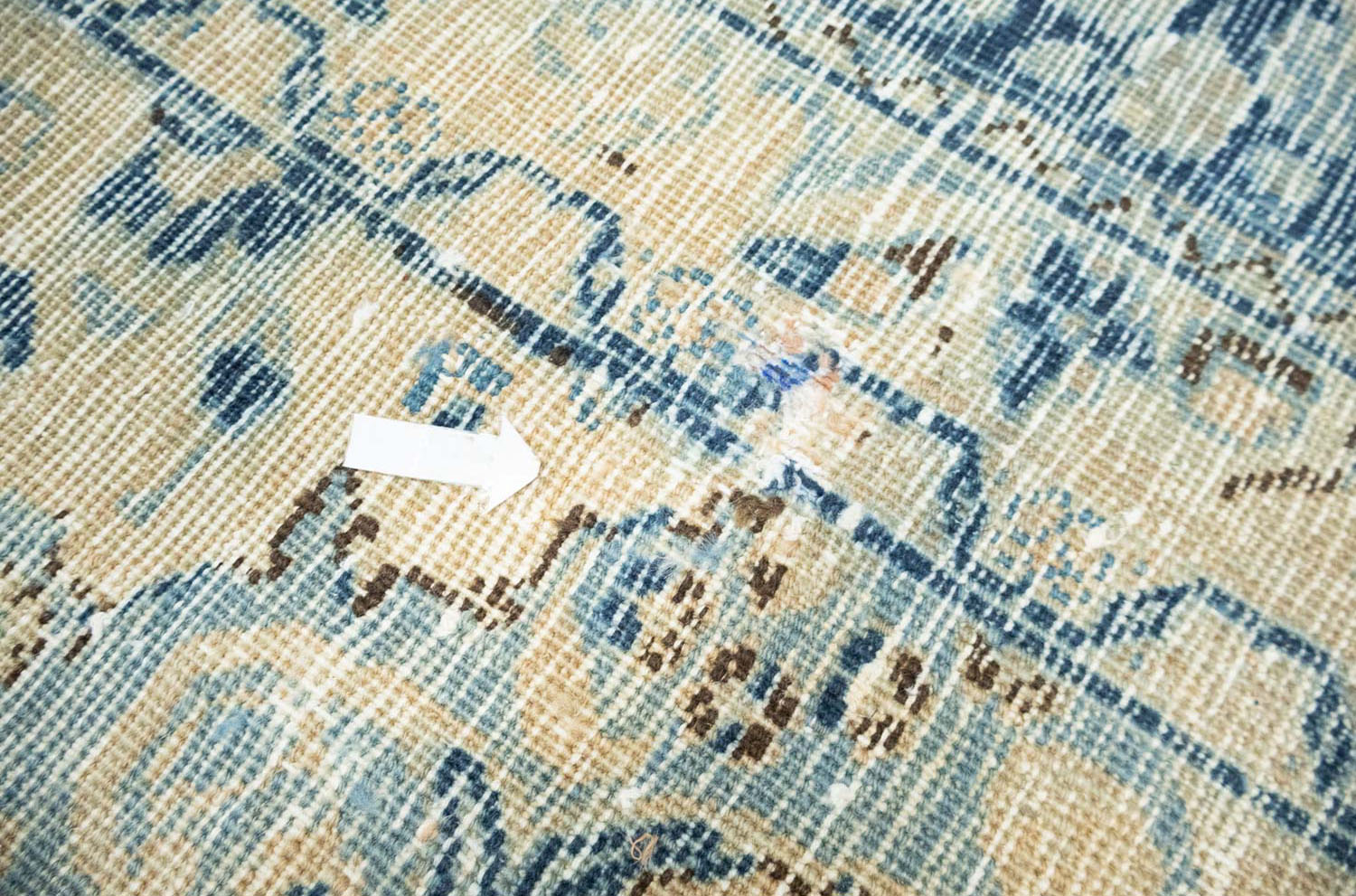 6'2x9'7 Hand Knotted Floral Traditional Wool Oriental Rug - Image 15