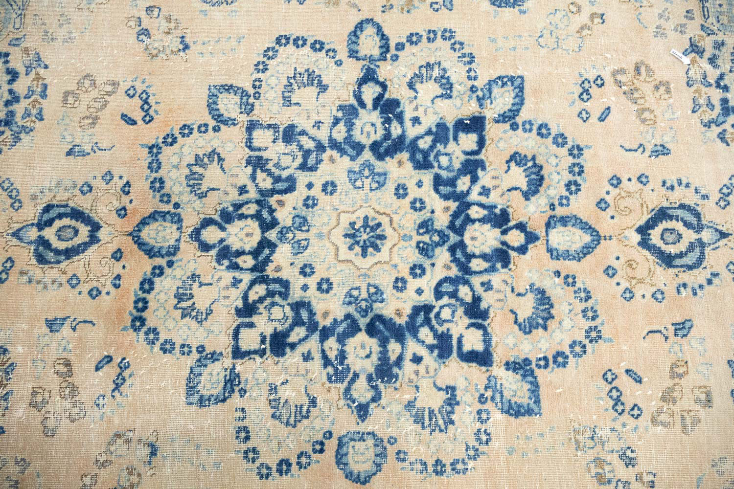 6'2x9'7 Hand Knotted Floral Traditional Wool Oriental Rug - Image 8