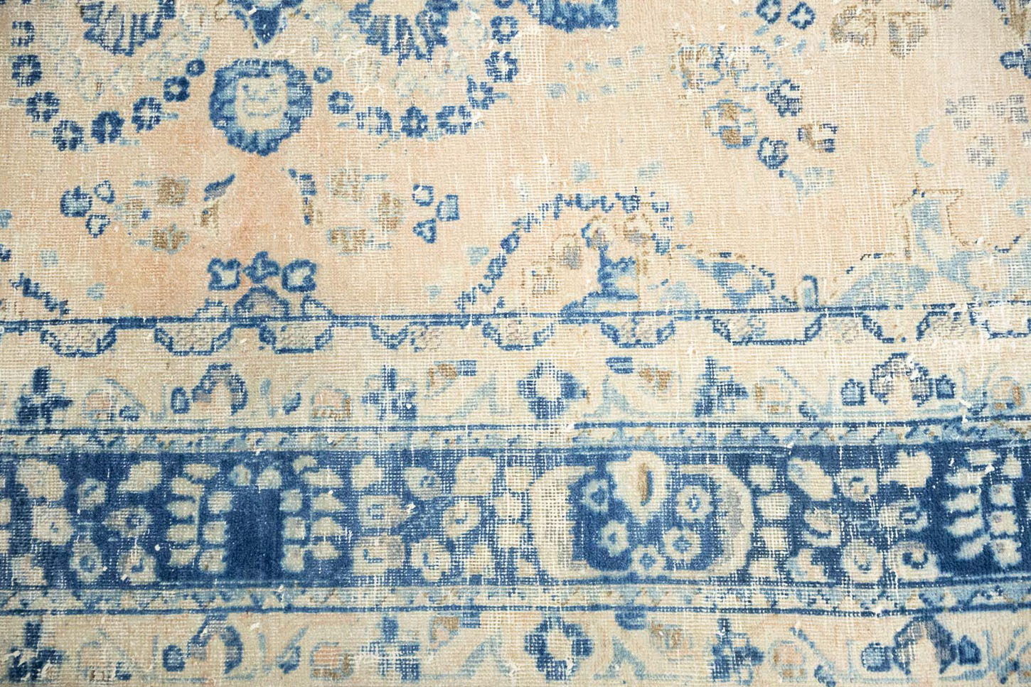 6'2x9'7 Hand Knotted Floral Traditional Wool Oriental Rug - Image 9