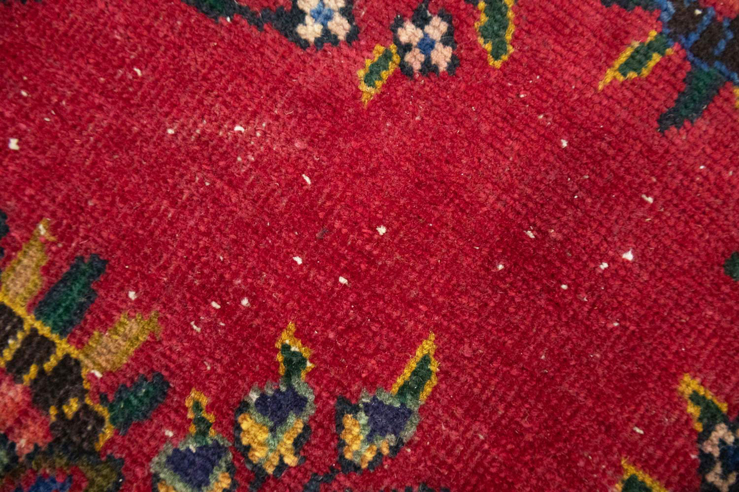 6'4x9'8 Hand Knotted Floral Traditional Wool Oriental Rug - Image 10