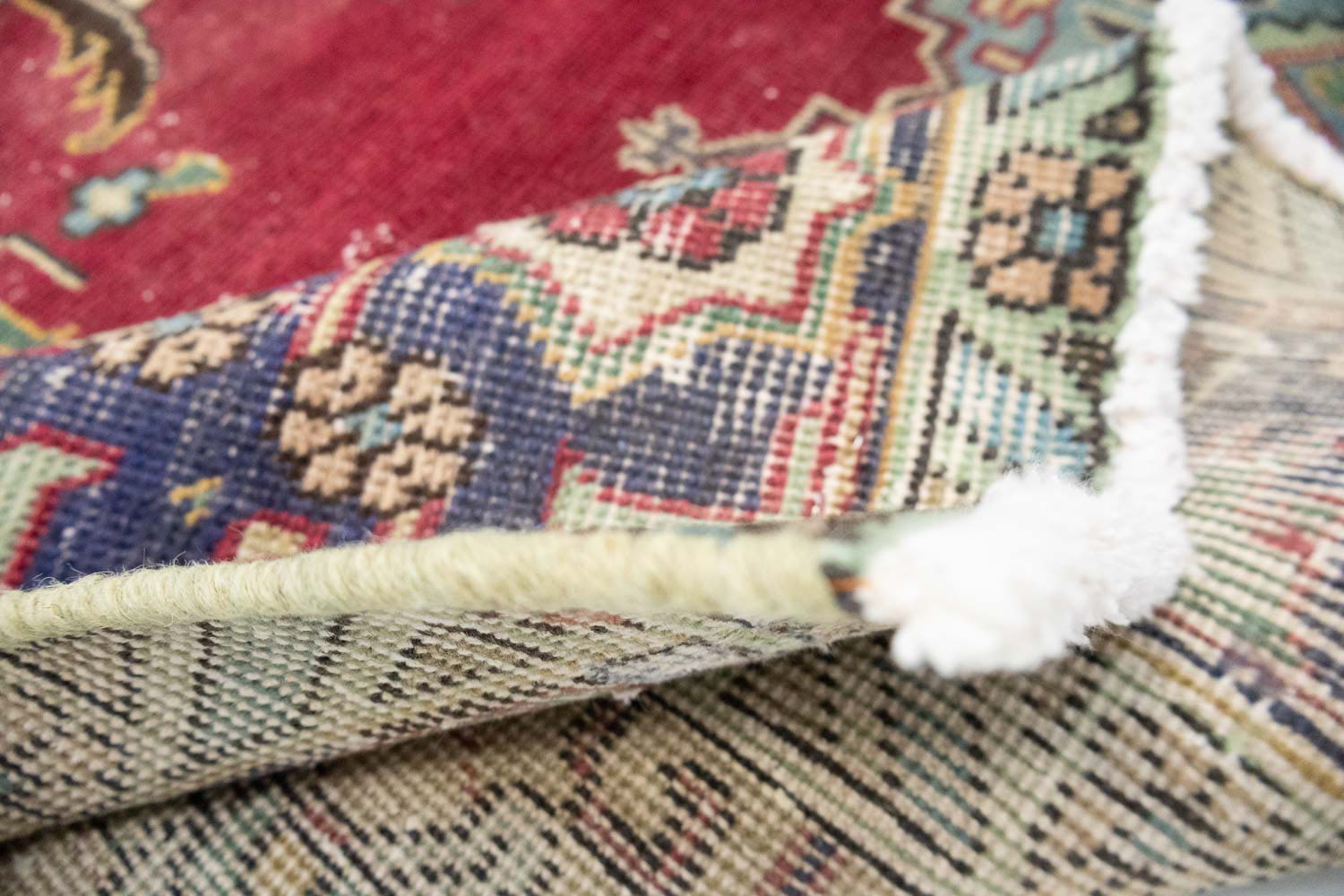6'6x9'11 Hand Knotted Floral Traditional Wool Oriental Rug - Image 13