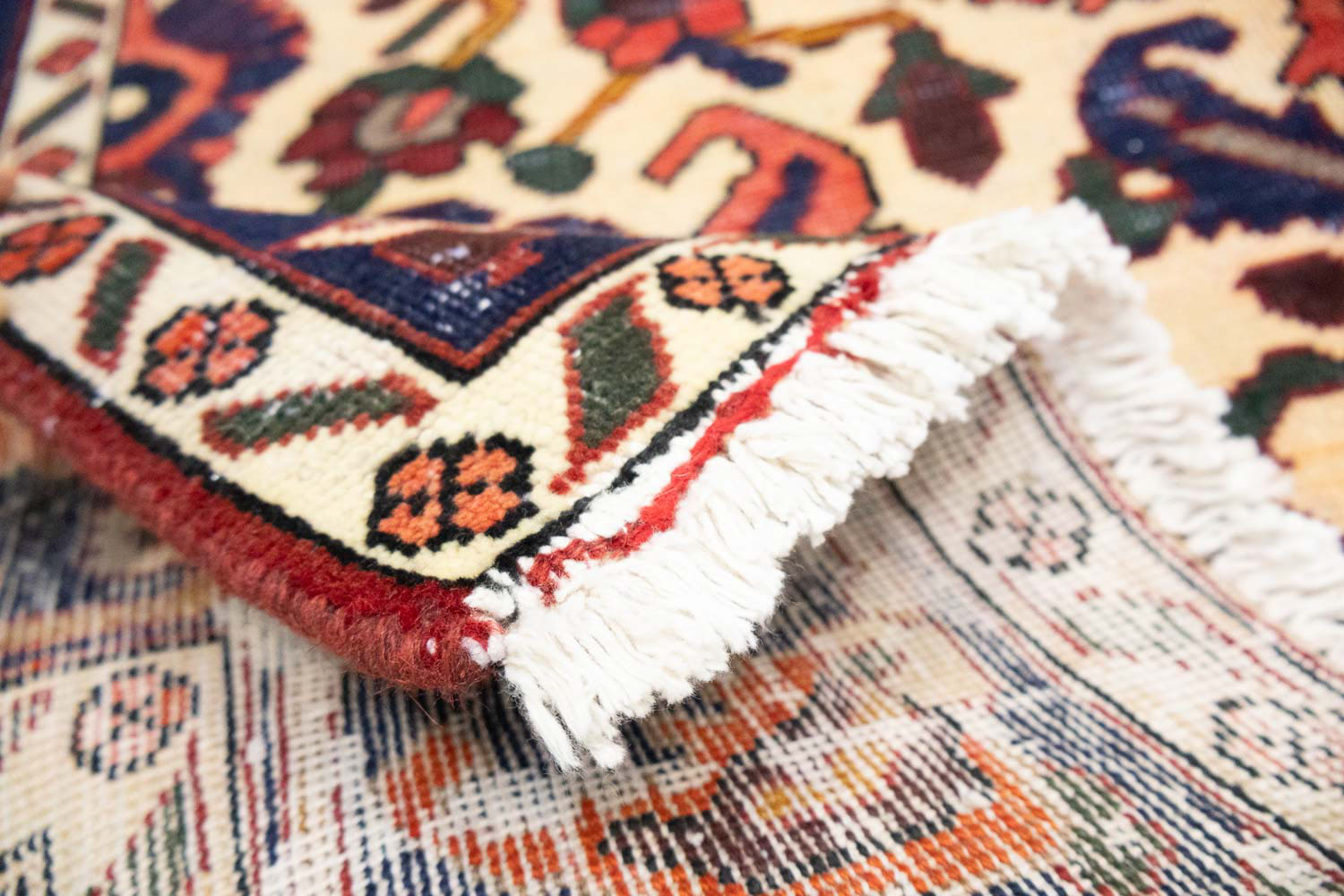 6'8x9'11 Hand Knotted Floral Traditional Wool Oriental Rug - Image 15