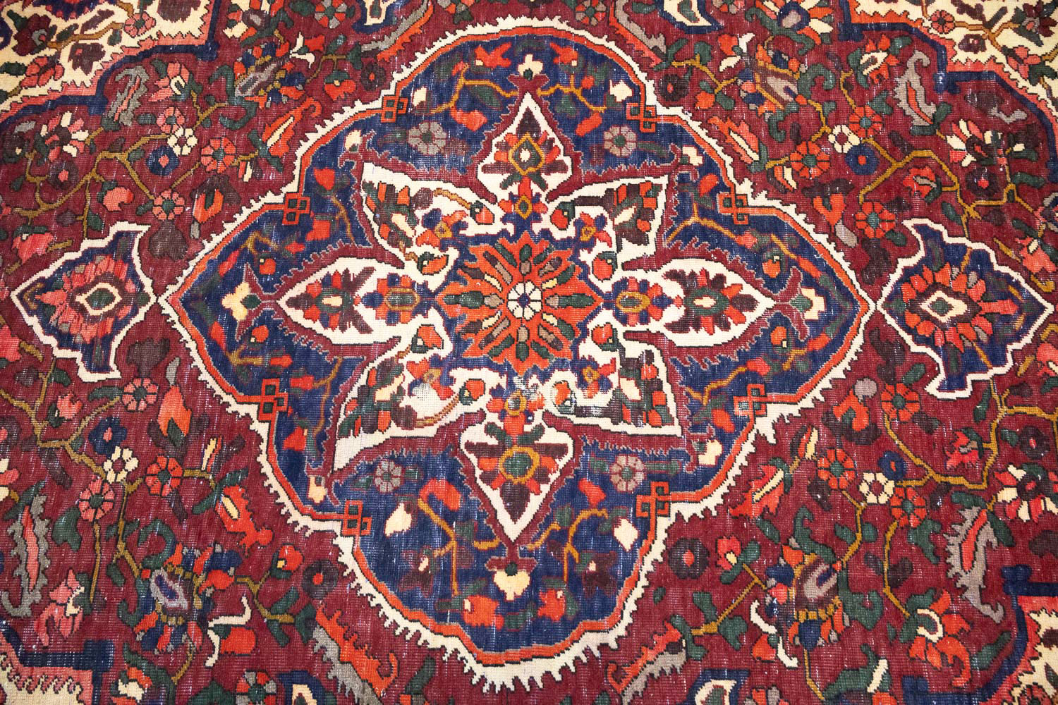 6'8x9'11 Hand Knotted Floral Traditional Wool Oriental Rug - Image 8