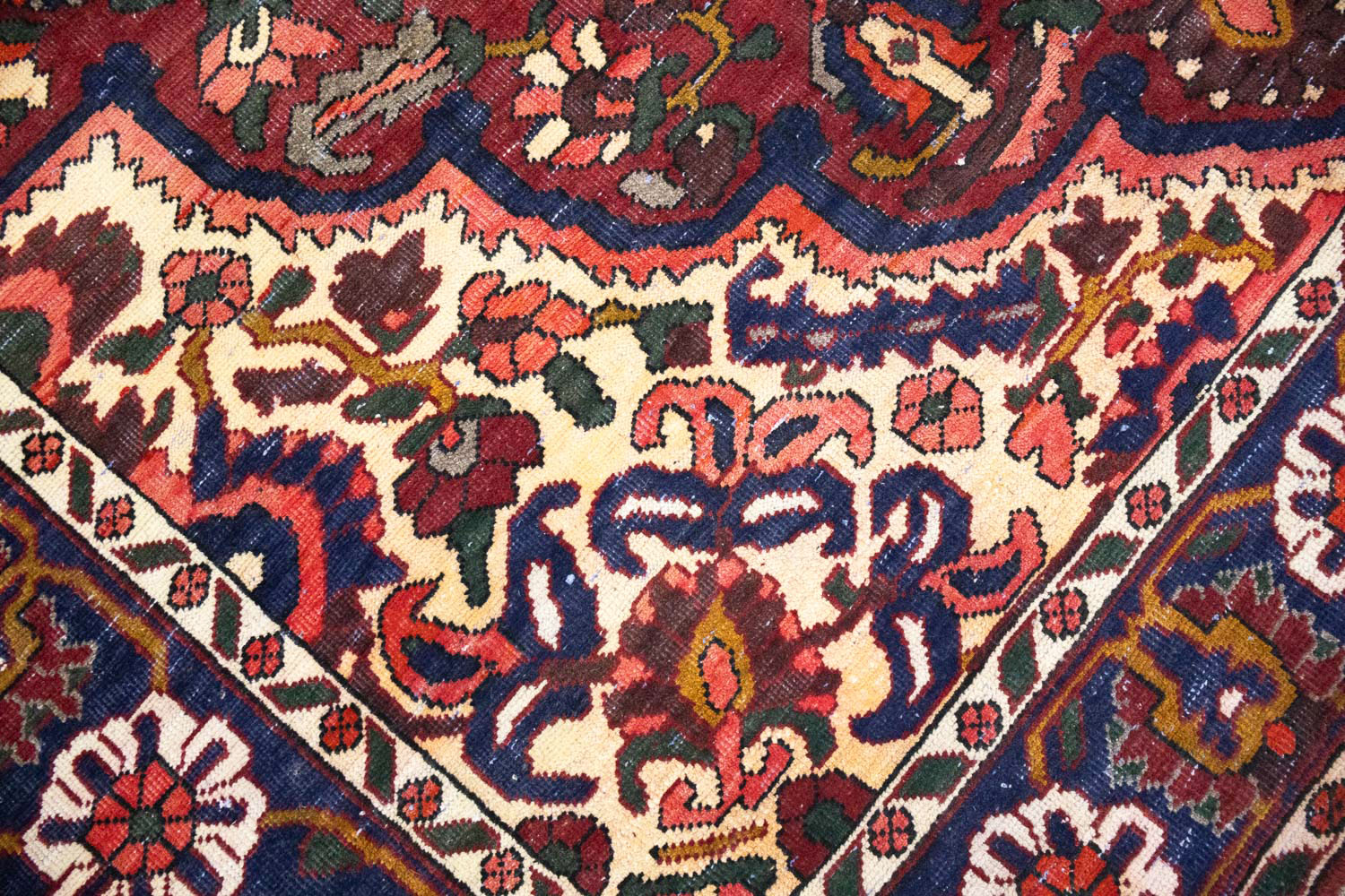 6'8x9'11 Hand Knotted Floral Traditional Wool Oriental Rug - Image 10