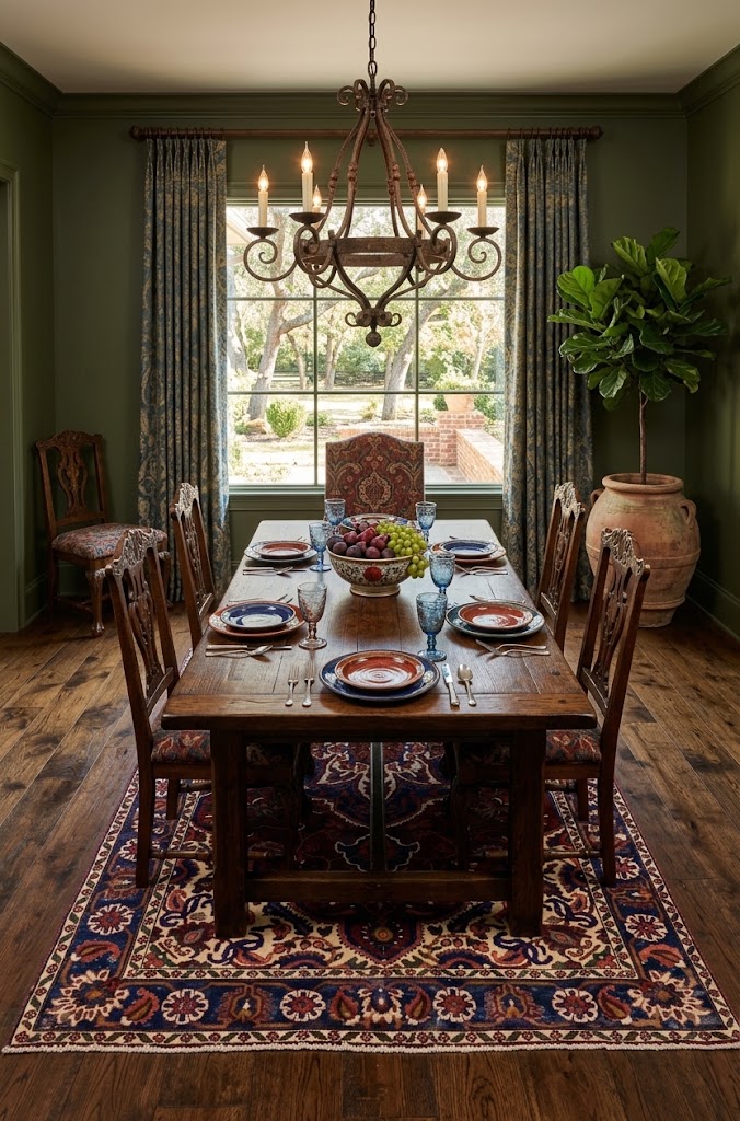 6'8x9'11 Hand Knotted Floral Traditional Wool Oriental Rug - Image 2