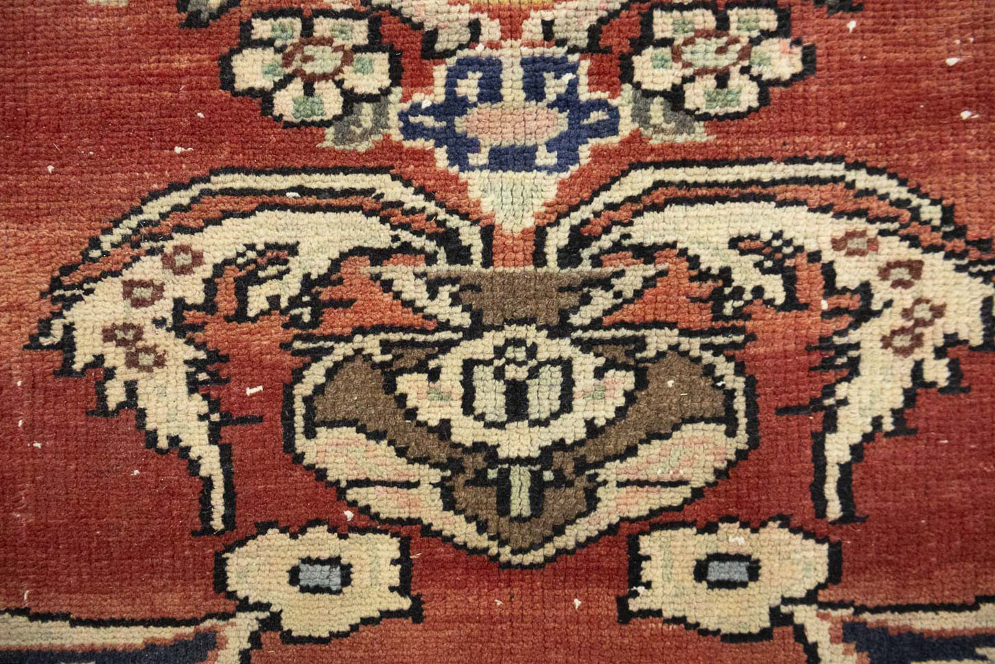 7'0x9'9 Hand Knotted Floral Traditional Wool Oriental Rug - Image 12