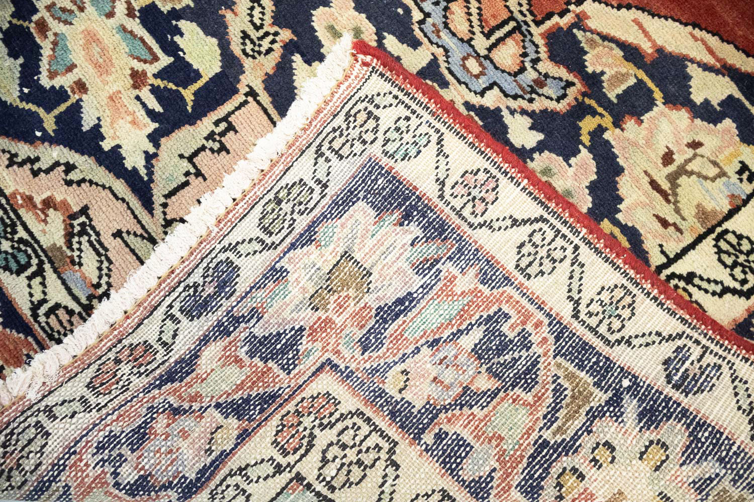 7'0x9'9 Hand Knotted Floral Traditional Wool Oriental Rug - Image 16