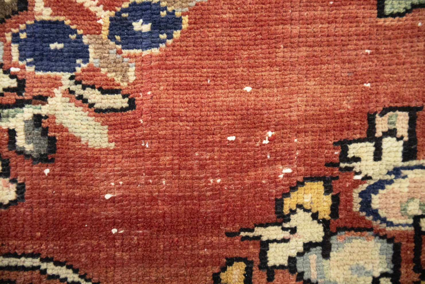 7'0x9'9 Hand Knotted Floral Traditional Wool Oriental Rug - Image 17