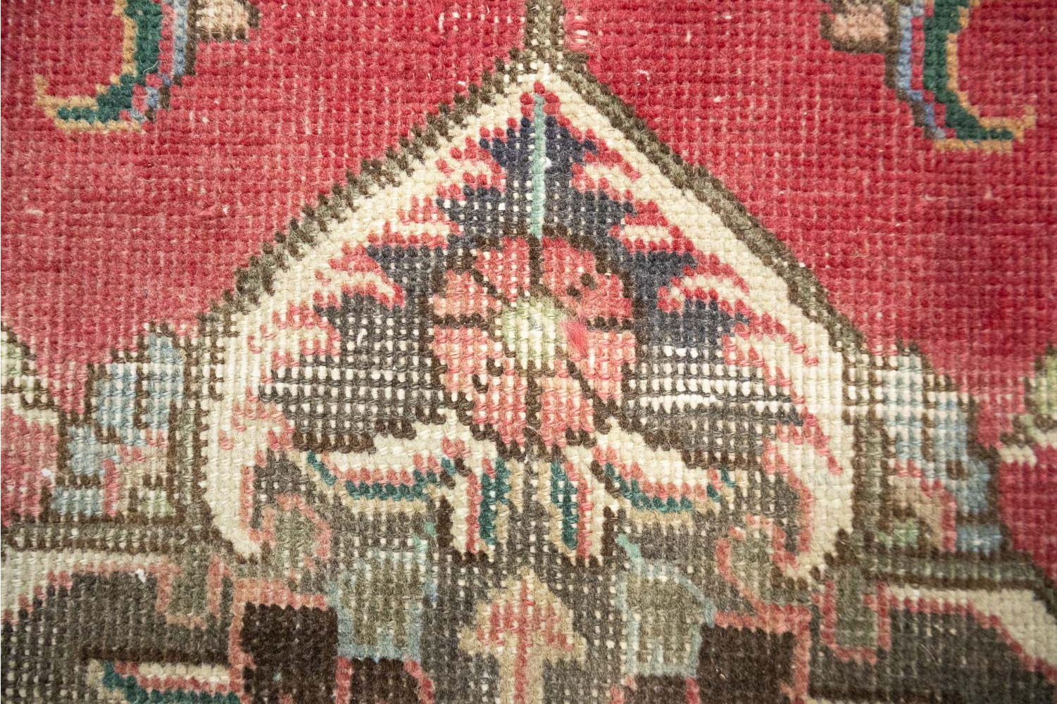 6'4x9'3 Hand Knotted Floral Traditional Wool Oriental Rug - Image 11