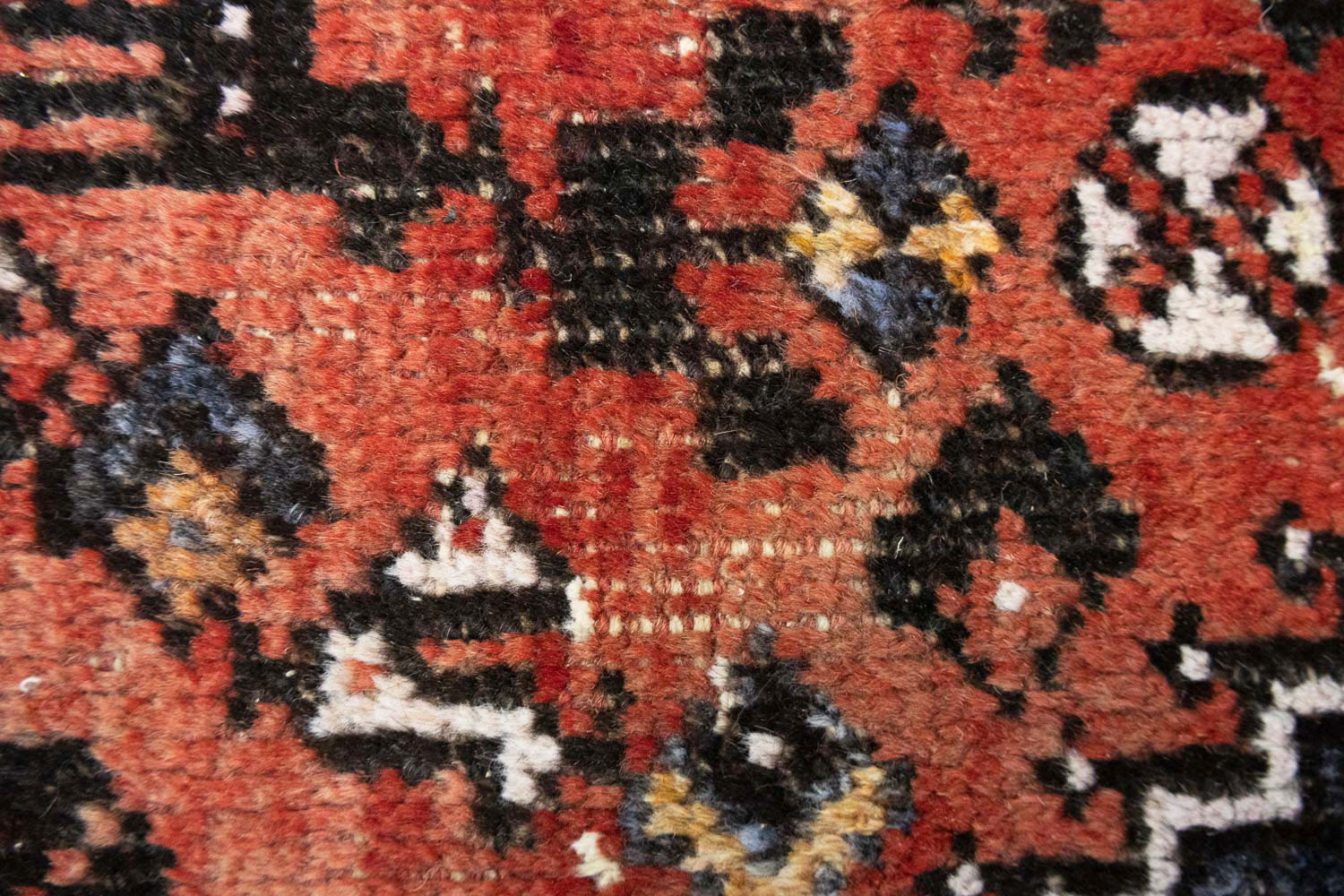 6'5x9'8 Hand Knotted Floral Tribal Wool Oriental Rug - Image 13